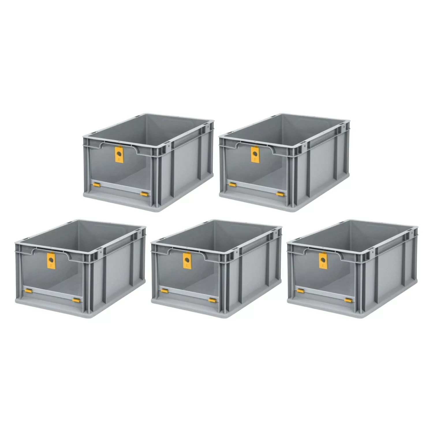 PROREGAL SparSet 5x Eurobox NextGen Insight Cover HxBxT 22 x 30 x 40 20 Lit günstig online kaufen