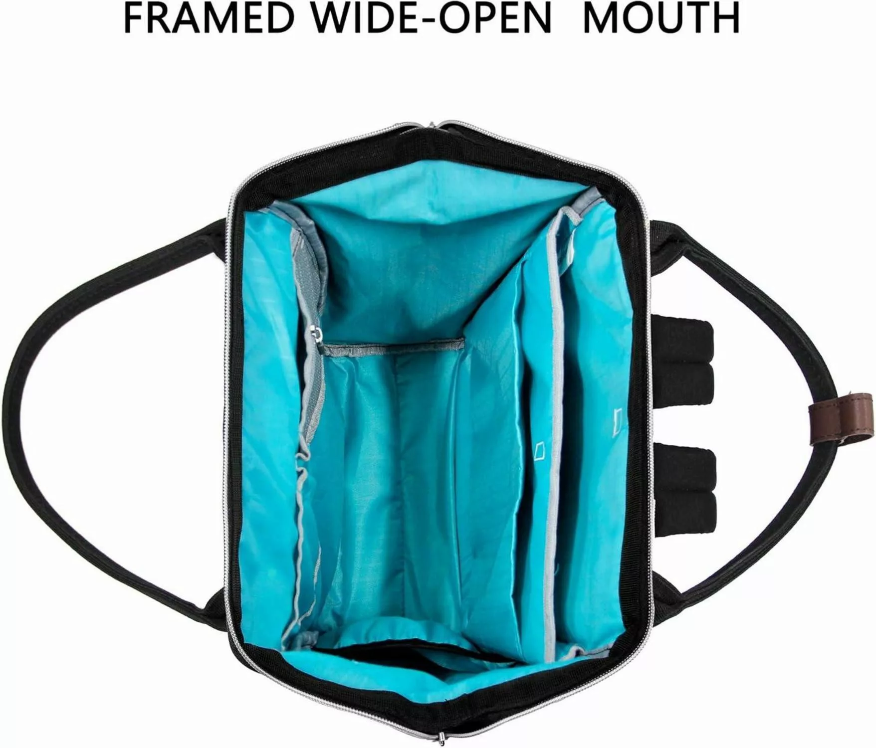 LuxusKollektion Notebook-Rucksack Laptop Rucksack Damen Schwarz günstig online kaufen