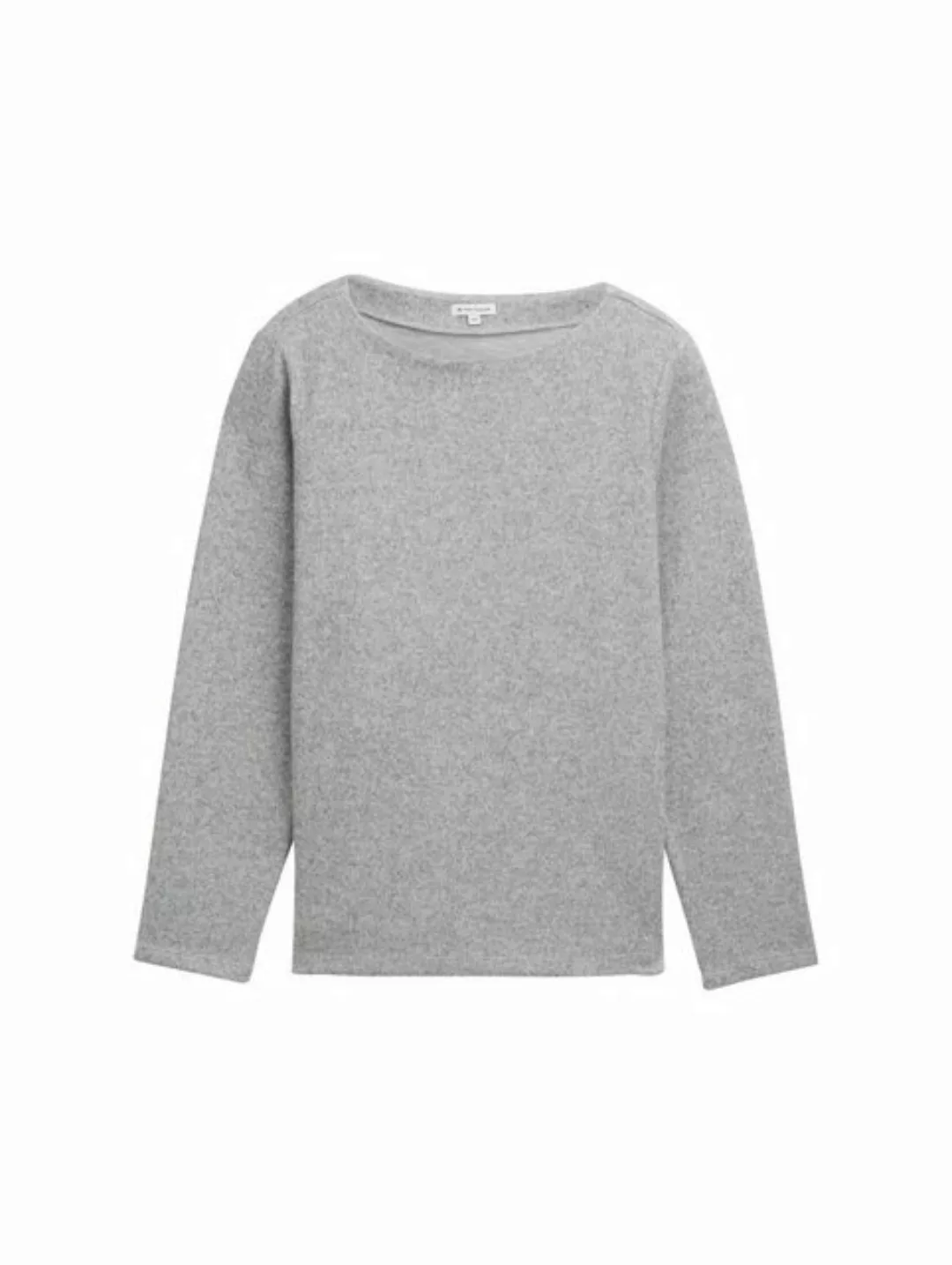 TOM TAILOR PLUS Sweatshirt Plus - Sweatshirt mit Knopfdetails günstig online kaufen