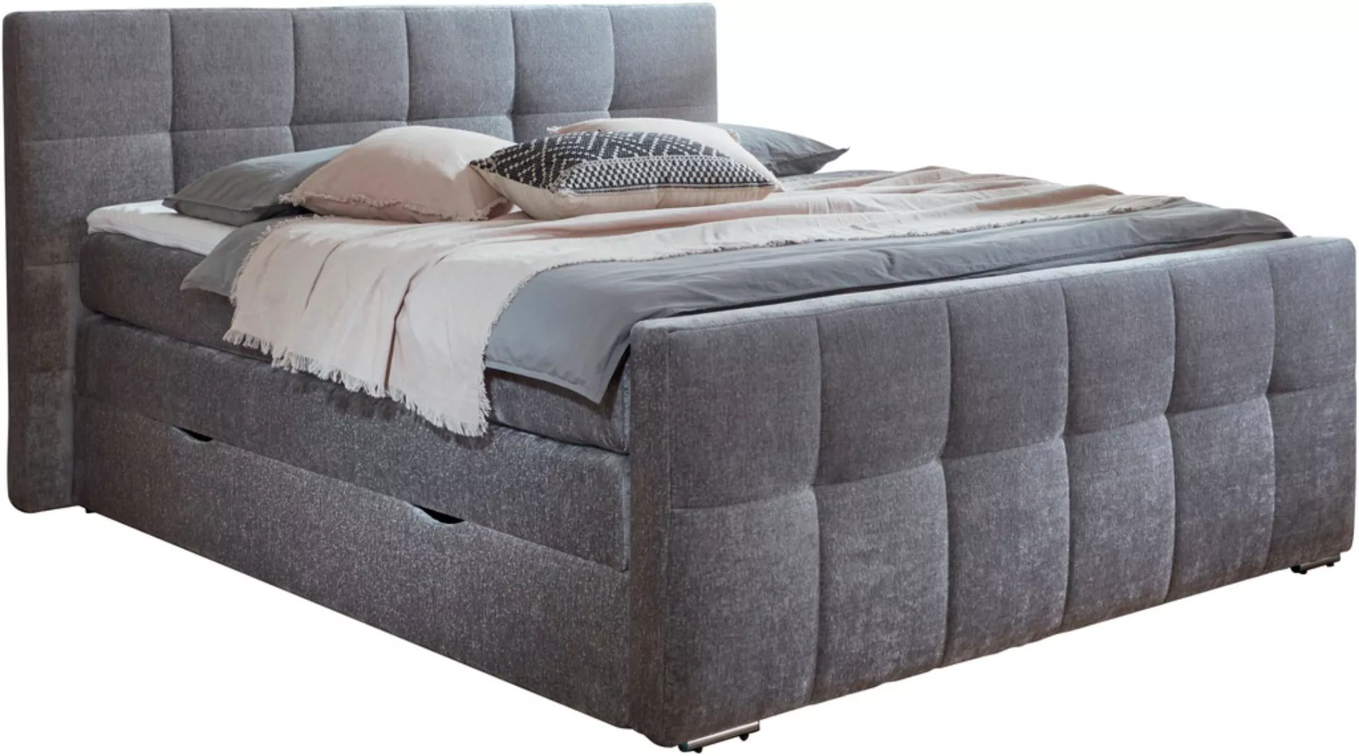 Places of Style Boxspringbett "Rosà", H3/H3, H3/H4, H4/H4 möglich günstig online kaufen