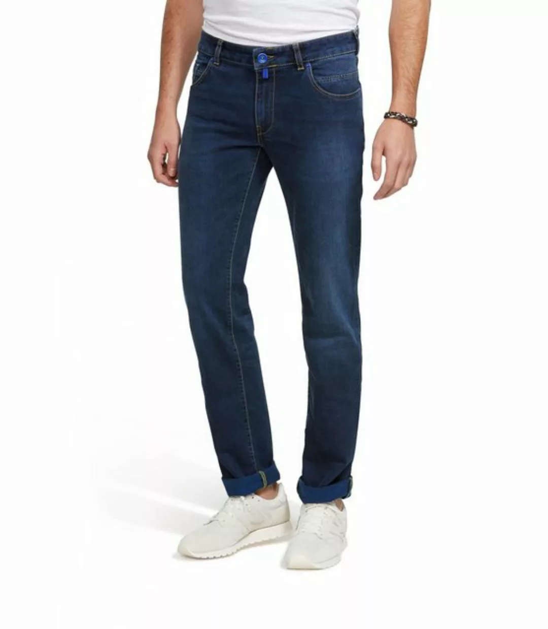 MEYER Slim-fit-Jeans M5 Slim mit Rundbundverarbeitung günstig online kaufen