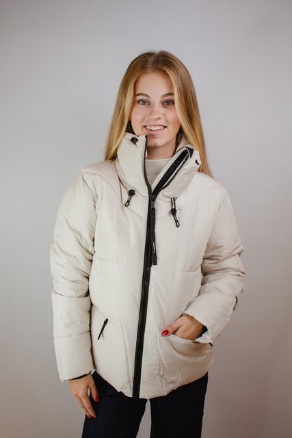 khujo Langmantel Popjacke KHUJO weiss günstig online kaufen