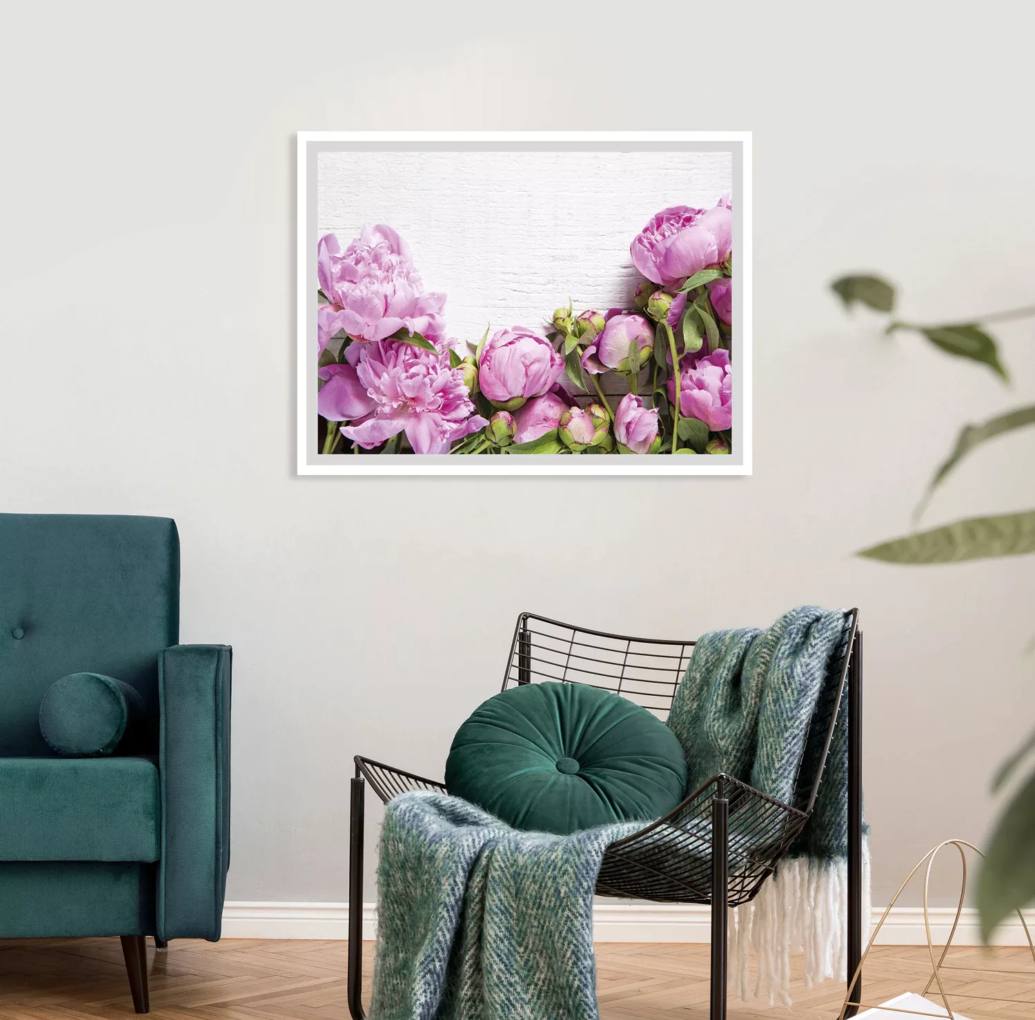 queence Bild »Karen«, Blumen, Rosen, gerahmt günstig online kaufen