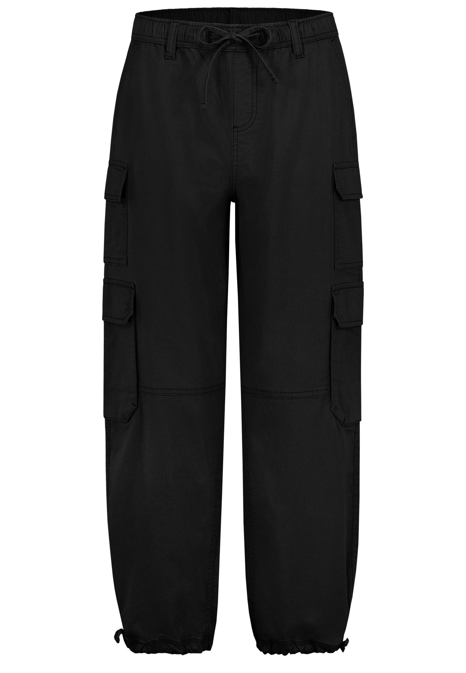 SUBLEVEL Stoffhose Bequeme Twill stretch Pants günstig online kaufen