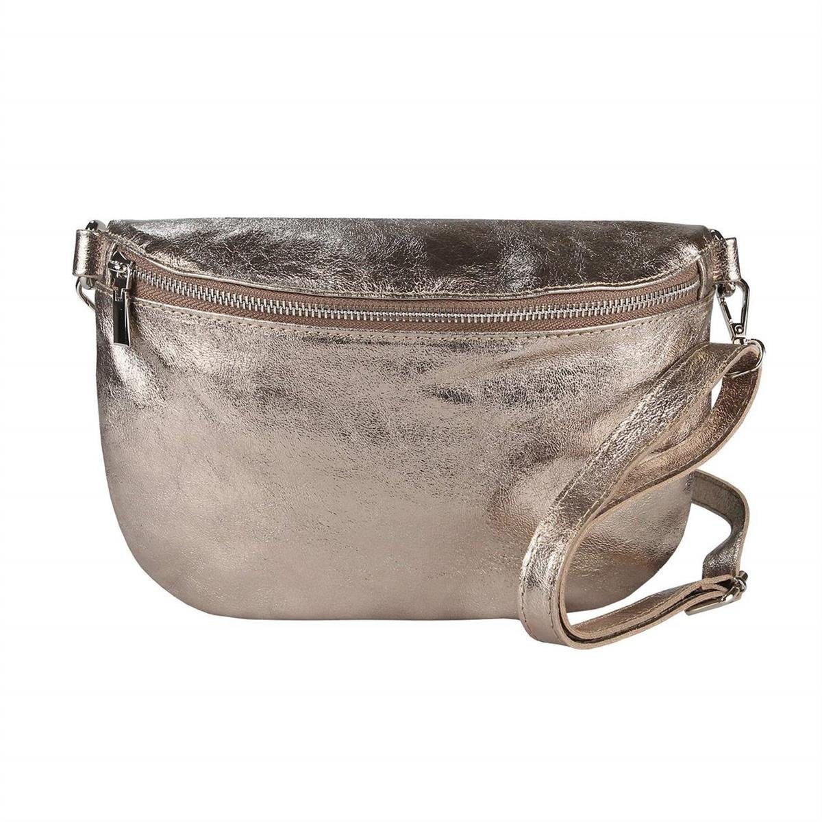 ITALYSHOP24 Bauchtasche Damen Leder Gürteltasche Hüfttasche günstig online kaufen