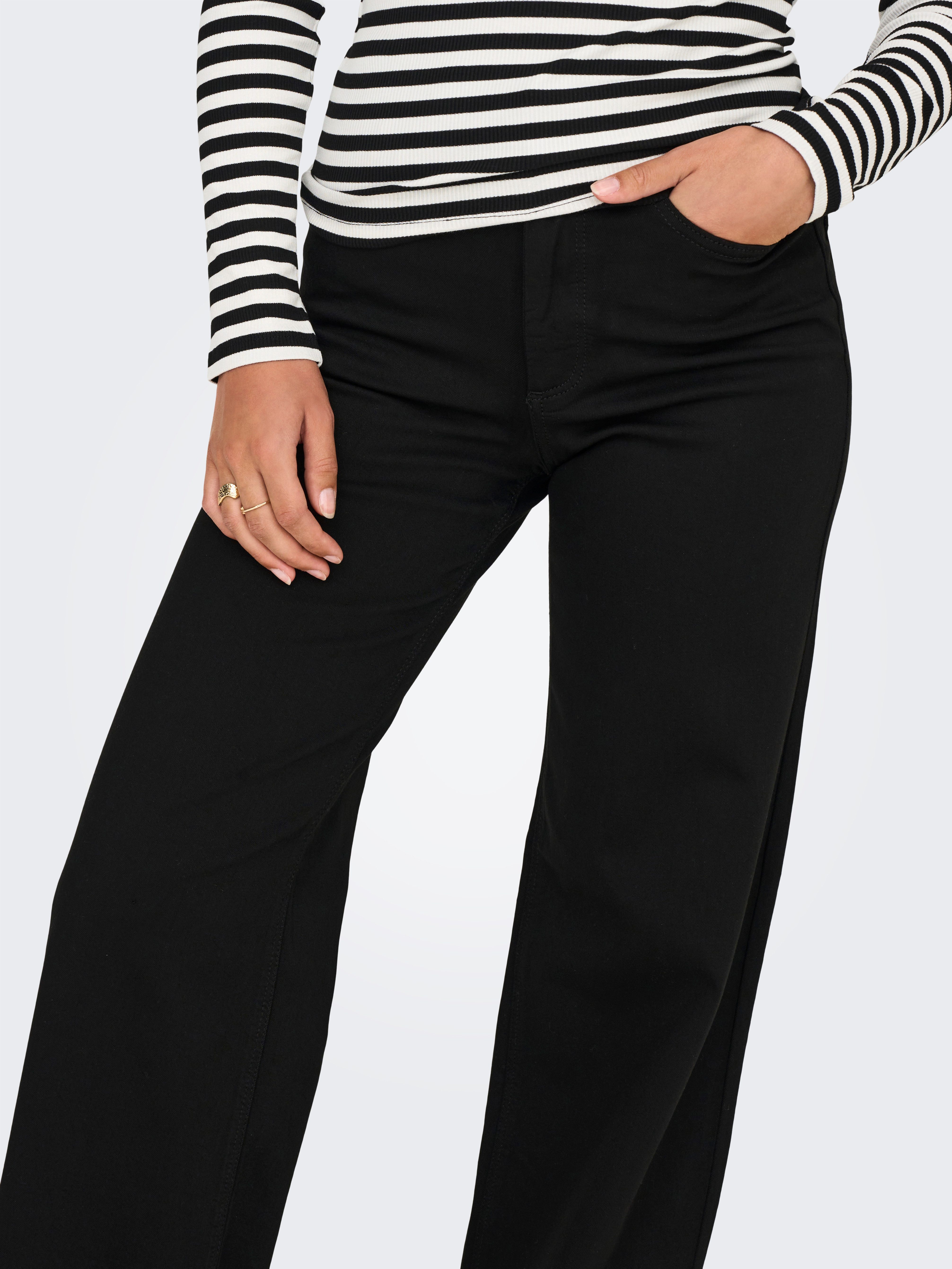 ONLY High-waist-Jeans ONLMADISON BLUSH HW WIDE günstig online kaufen
