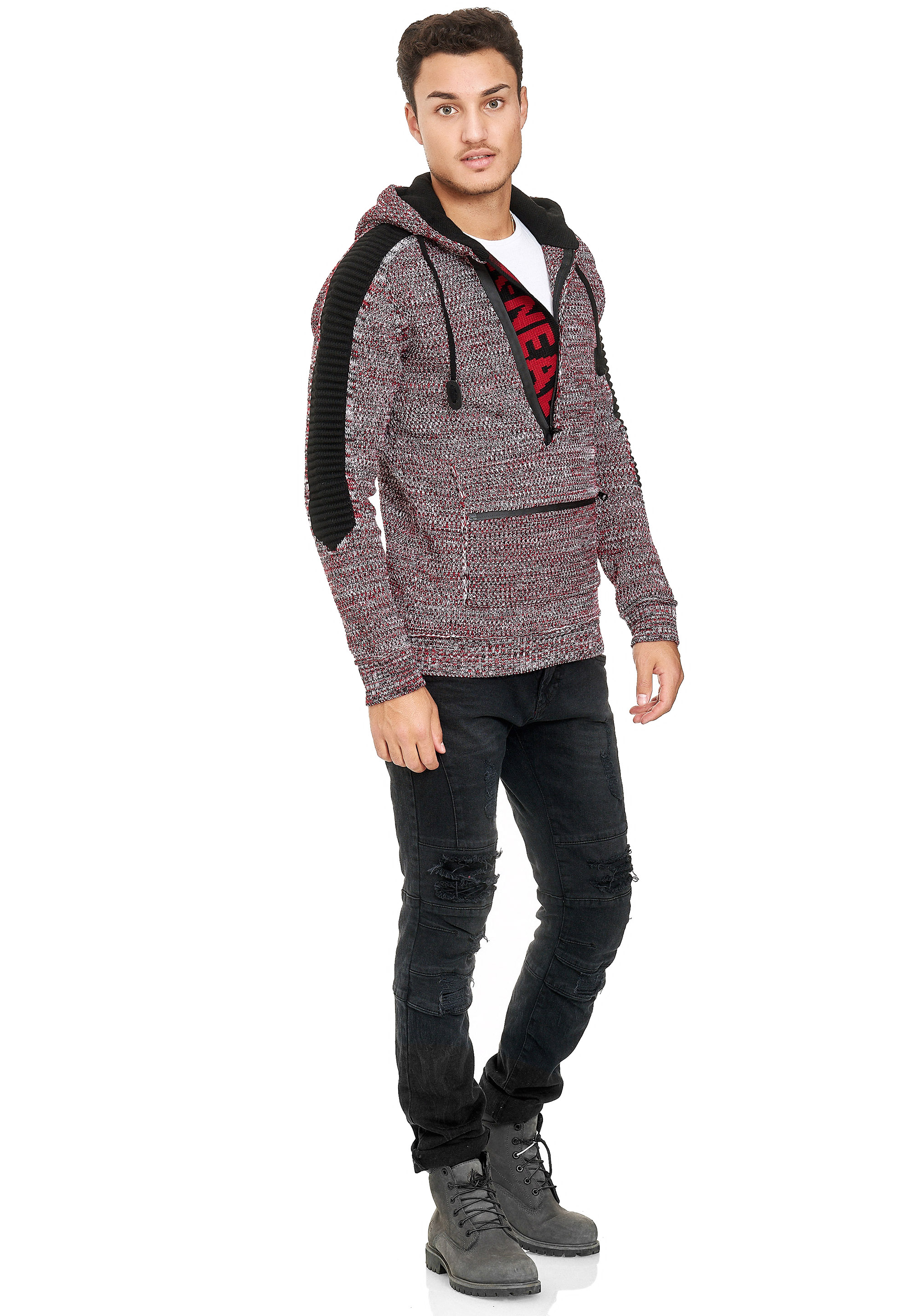 Rusty Neal Kapuzensweatshirt, im modischen Design günstig online kaufen