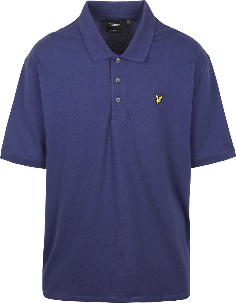 Lyle and Scott Plussize Poloshirt Deep Indigo - Größe 3XL günstig online kaufen