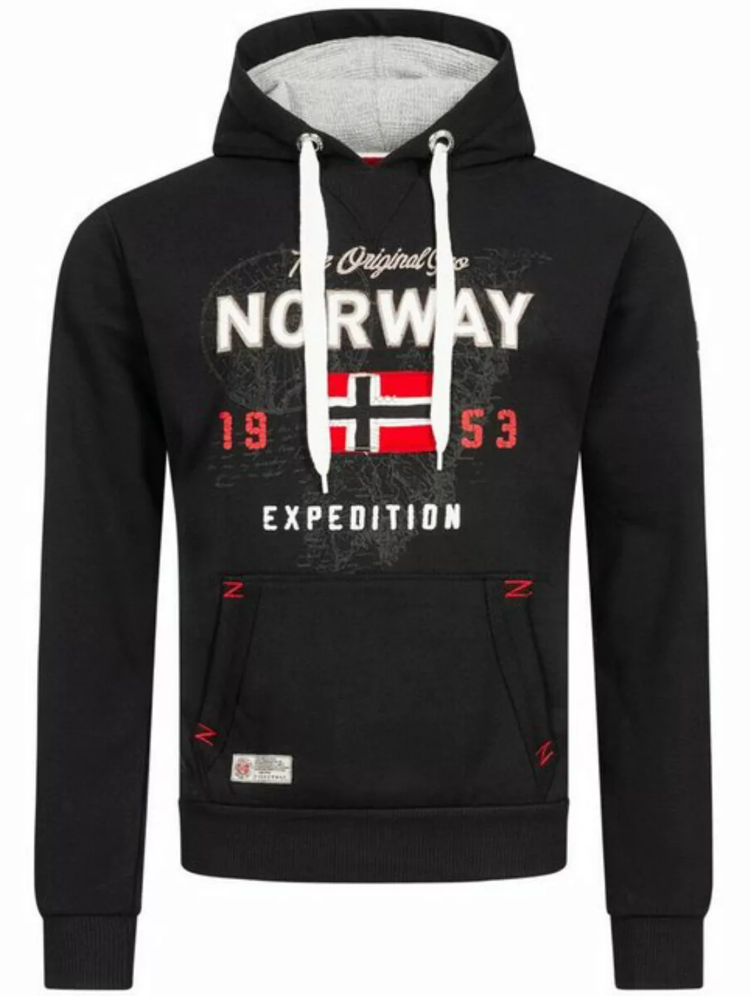 Geo Norway Hoodie Kapuzen Pullover Sweat Hoodie Sweatshirt Kapuzensweatshir günstig online kaufen