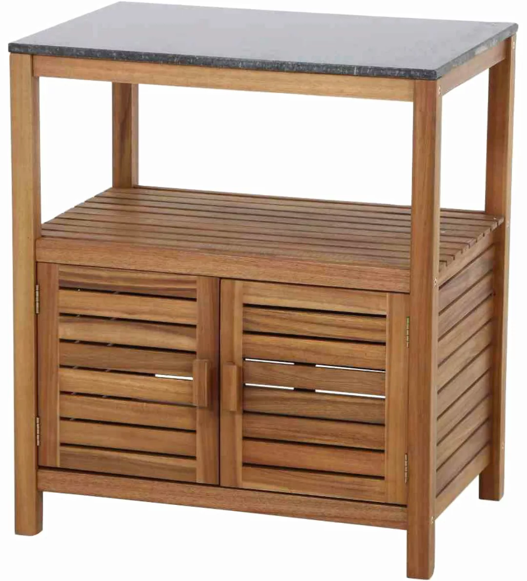 Siena Garden Gartentisch "Riva", (52x75x87 cm), Outdoor-Kitchen, Mittelteil günstig online kaufen