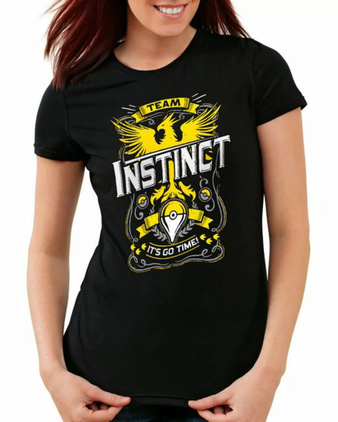 style3 T-Shirt Let's Go Instinct amiibo planet go pokemon pikachu günstig online kaufen