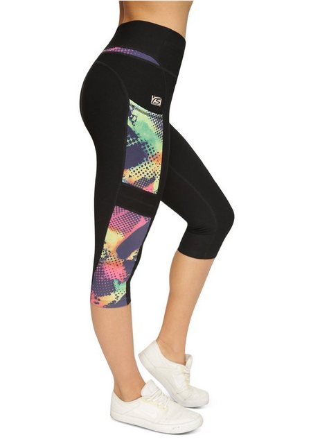 VS Variosports 3/4-Leggings Leggins Damen capri 3/4 kurz sporthose damen mi günstig online kaufen