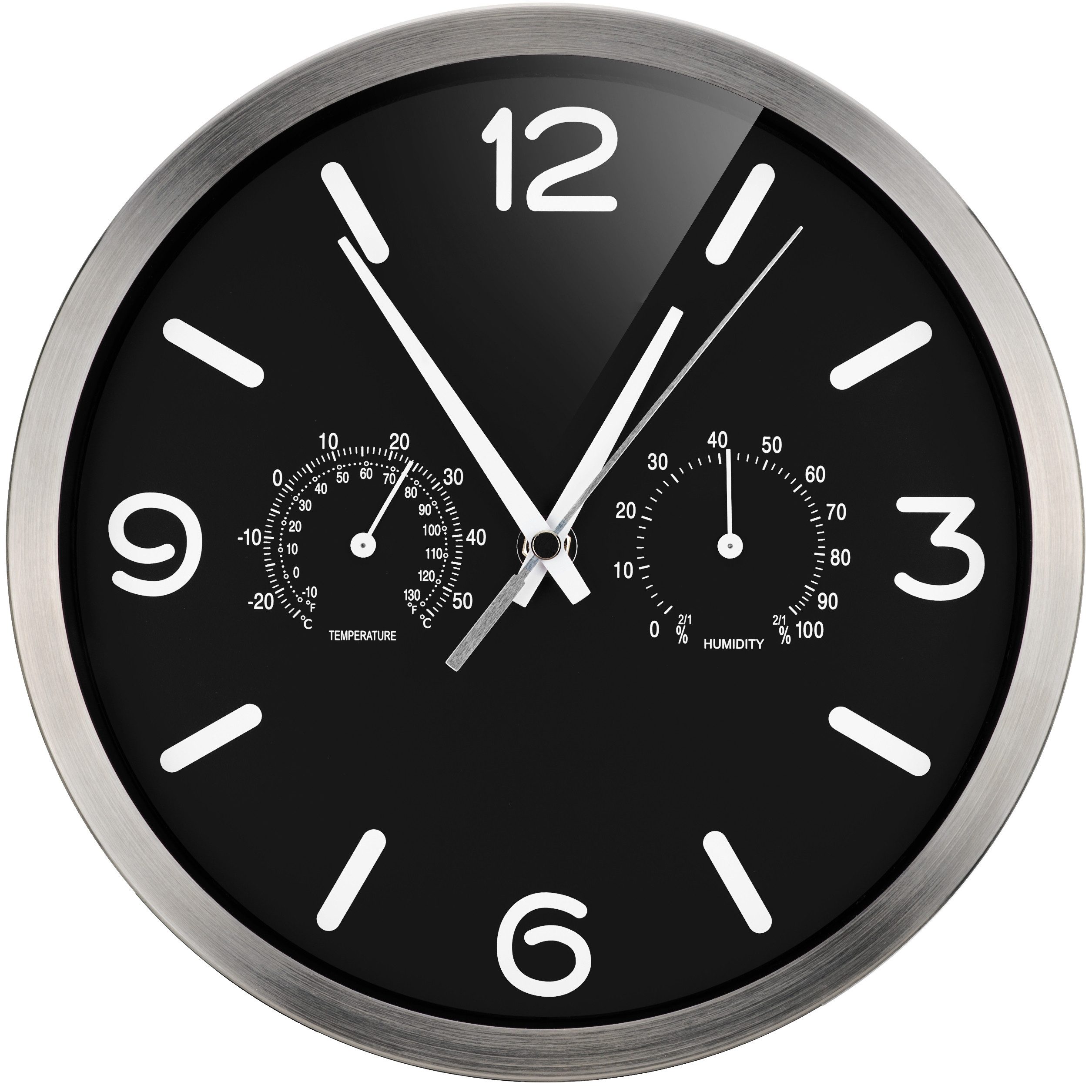 OPTUS Wanduhr MyTime ND DCF Thermo-/Hygro-Wanduhr günstig online kaufen
