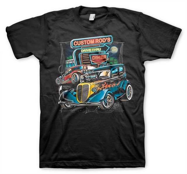 Hybris T-Shirt Custom Rods Drive Through T-Shirt günstig online kaufen