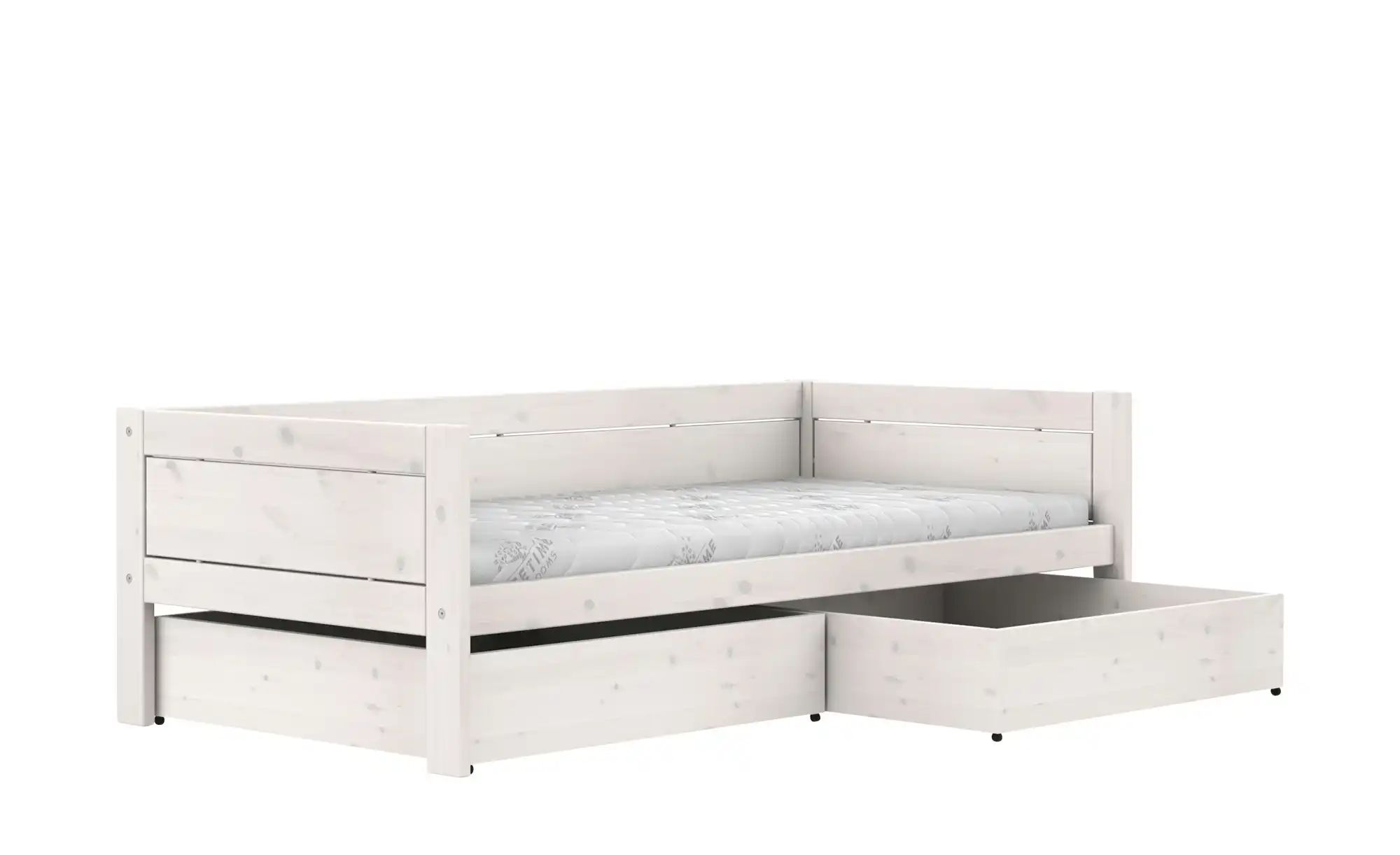 Lifetime Einzelbett mit Doppelbettkasten  Basis ¦ weiß ¦ Maße (cm): B: 207 günstig online kaufen