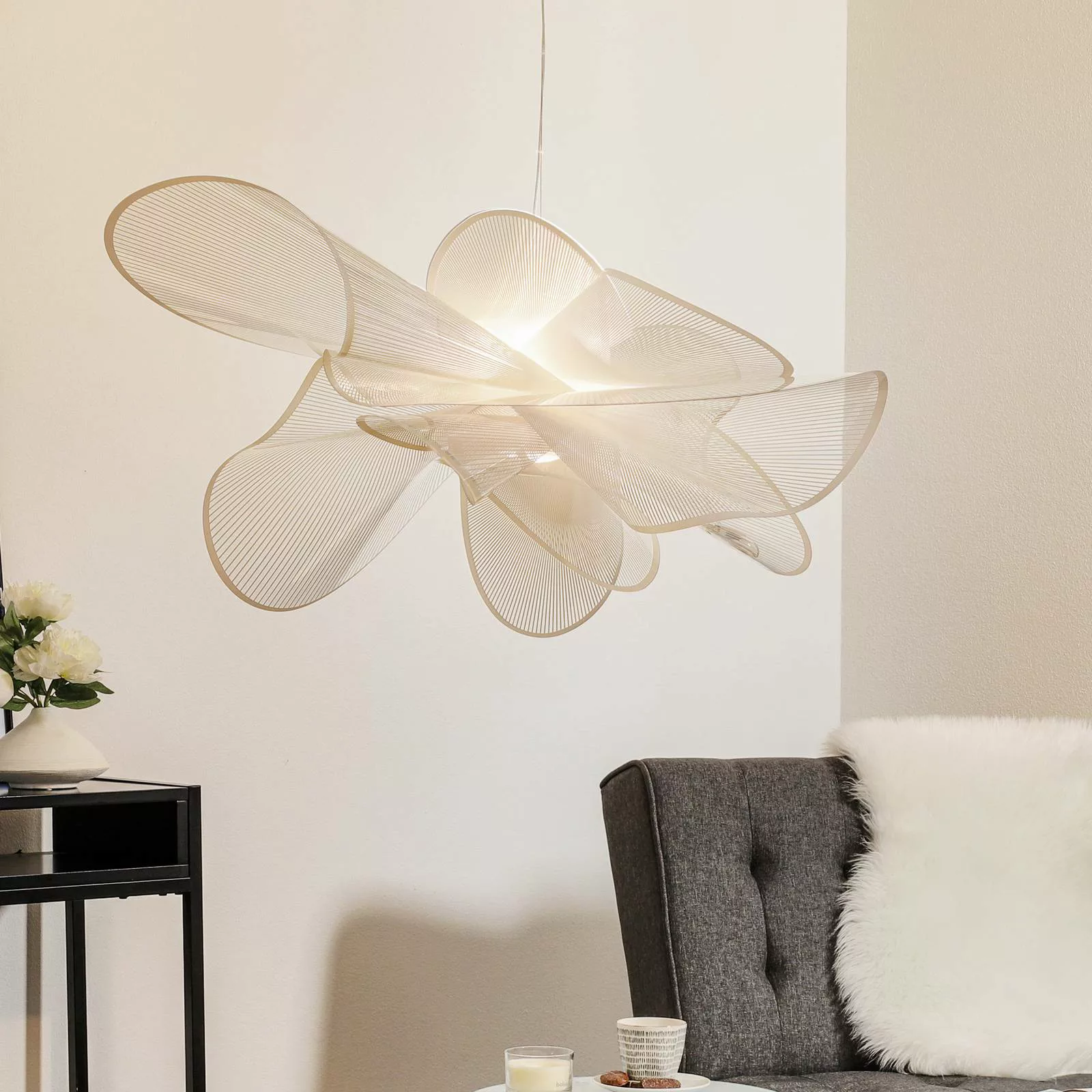 Slamp La Belle Étoile Pendelleuchte weiß, 90 cm günstig online kaufen