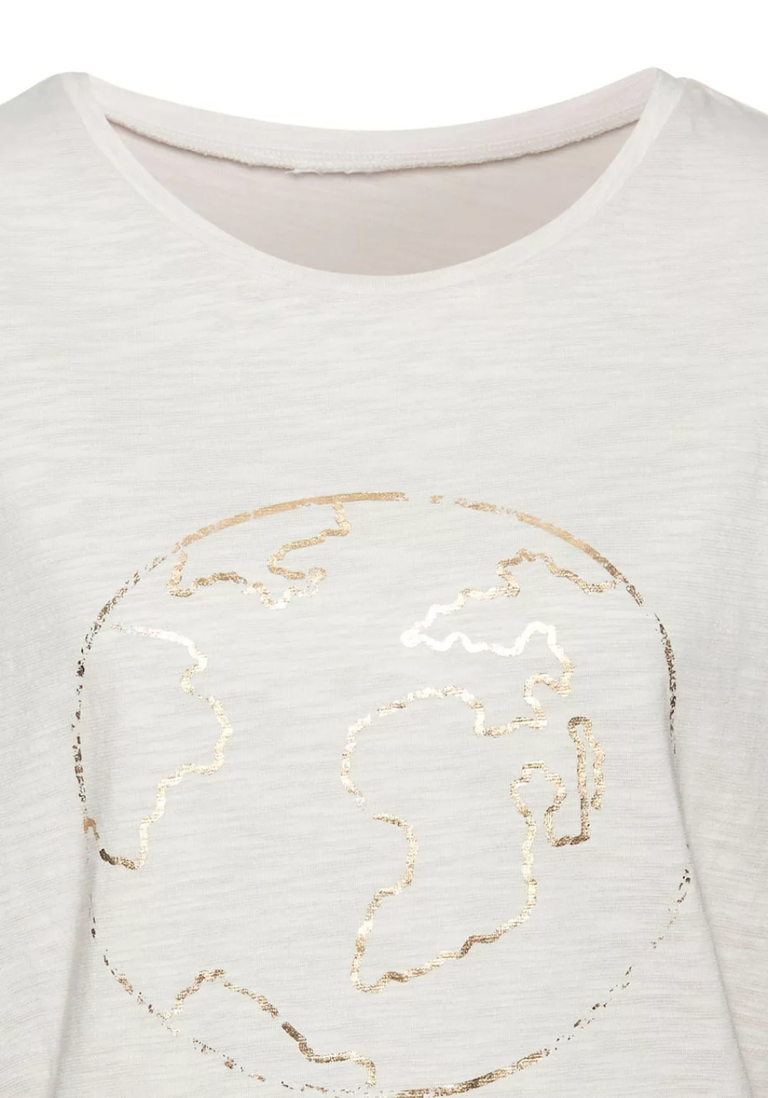 Vivance T-Shirt (1-tlg) mit modischem Frontprint günstig online kaufen