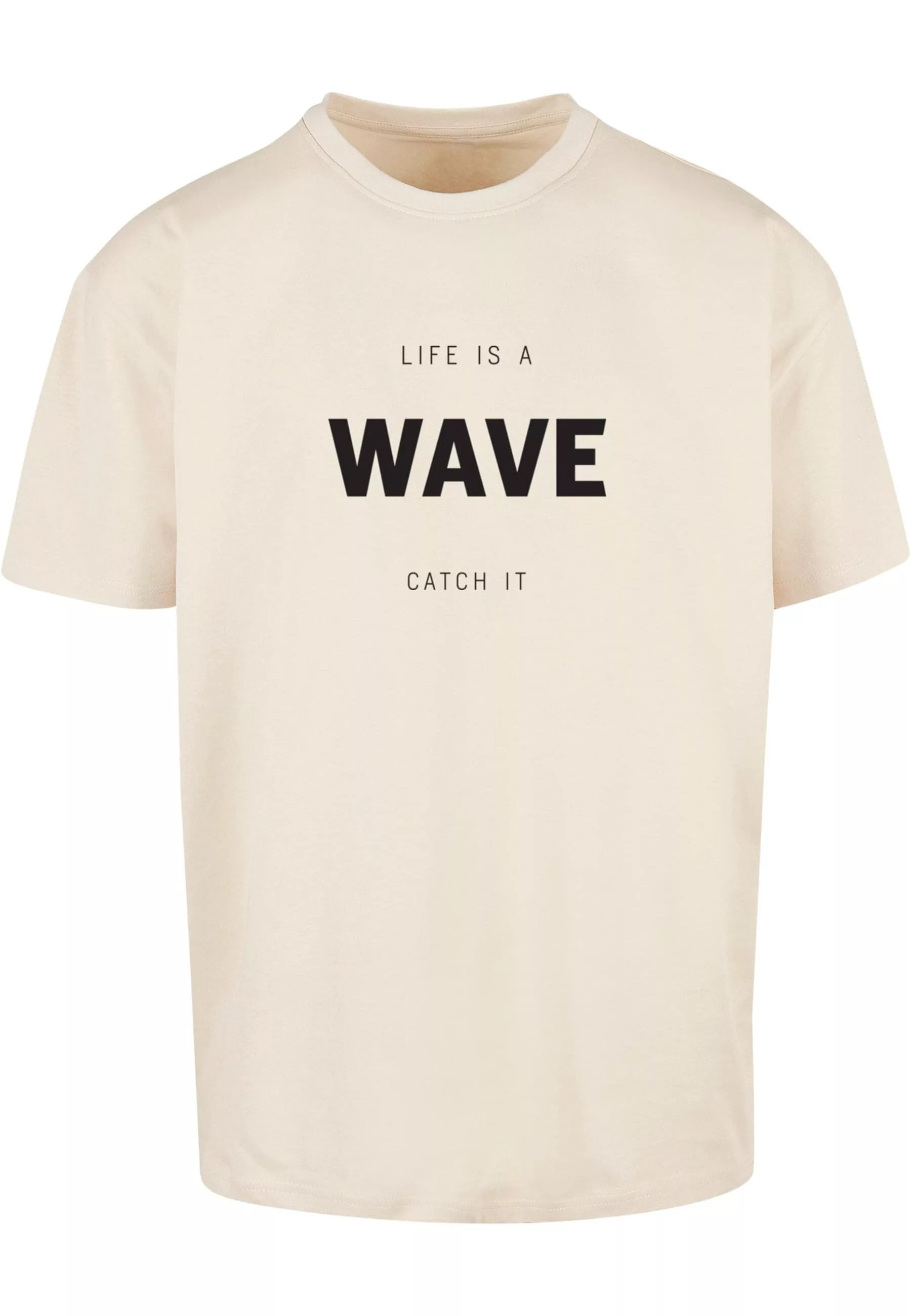 Merchcode T-Shirt "Merchcode Herren Summer - Life is a wave Heavy Oversize günstig online kaufen