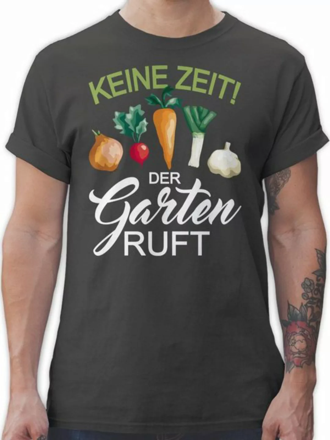 Shirtracer T-Shirt Keine Zeit der Garten ruft I Hobby Outfit günstig online kaufen