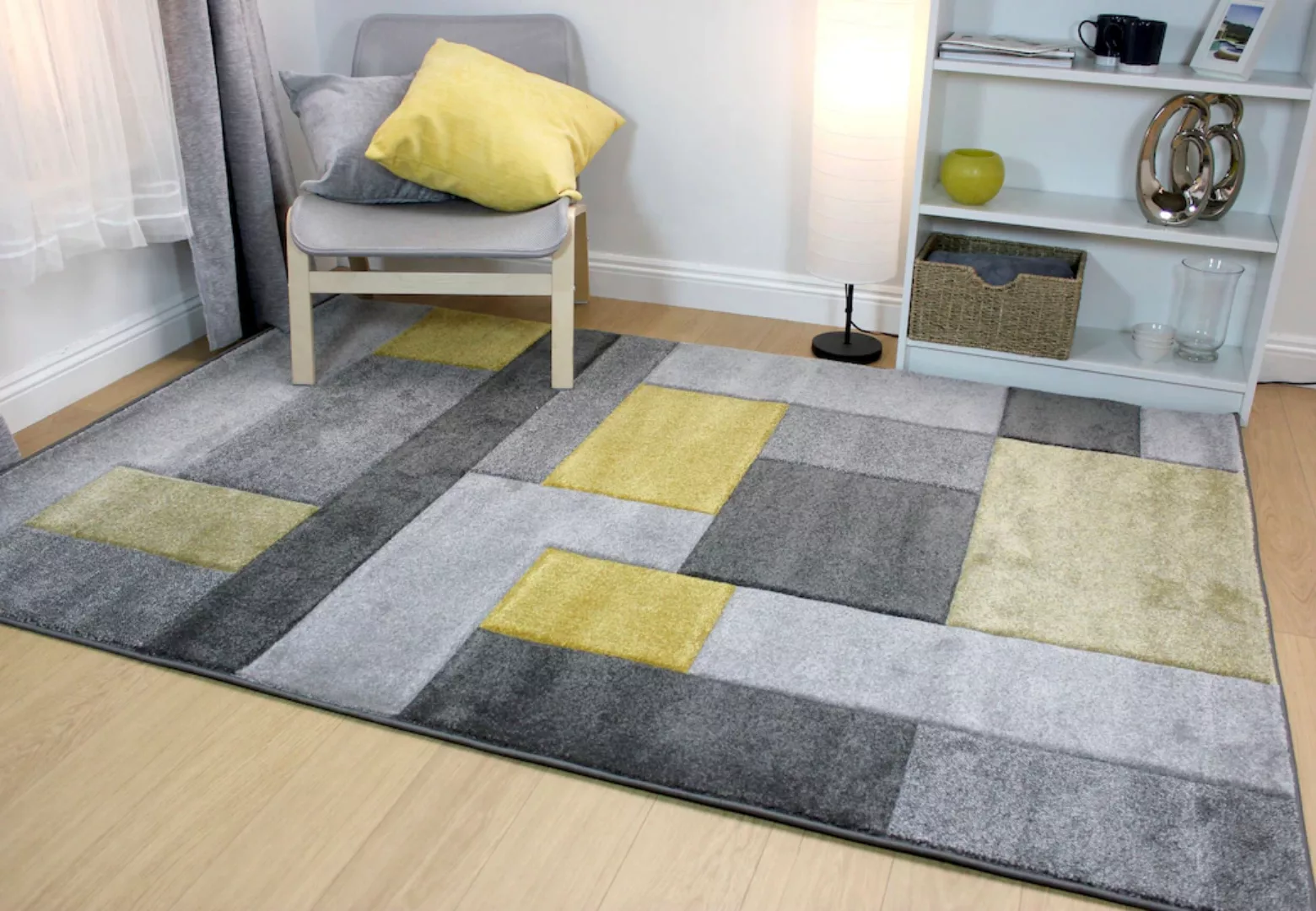 FLAIR RUGS Teppich »Cosmos«, rechteckig, Patchwork Design, mehrfarbig, mit günstig online kaufen