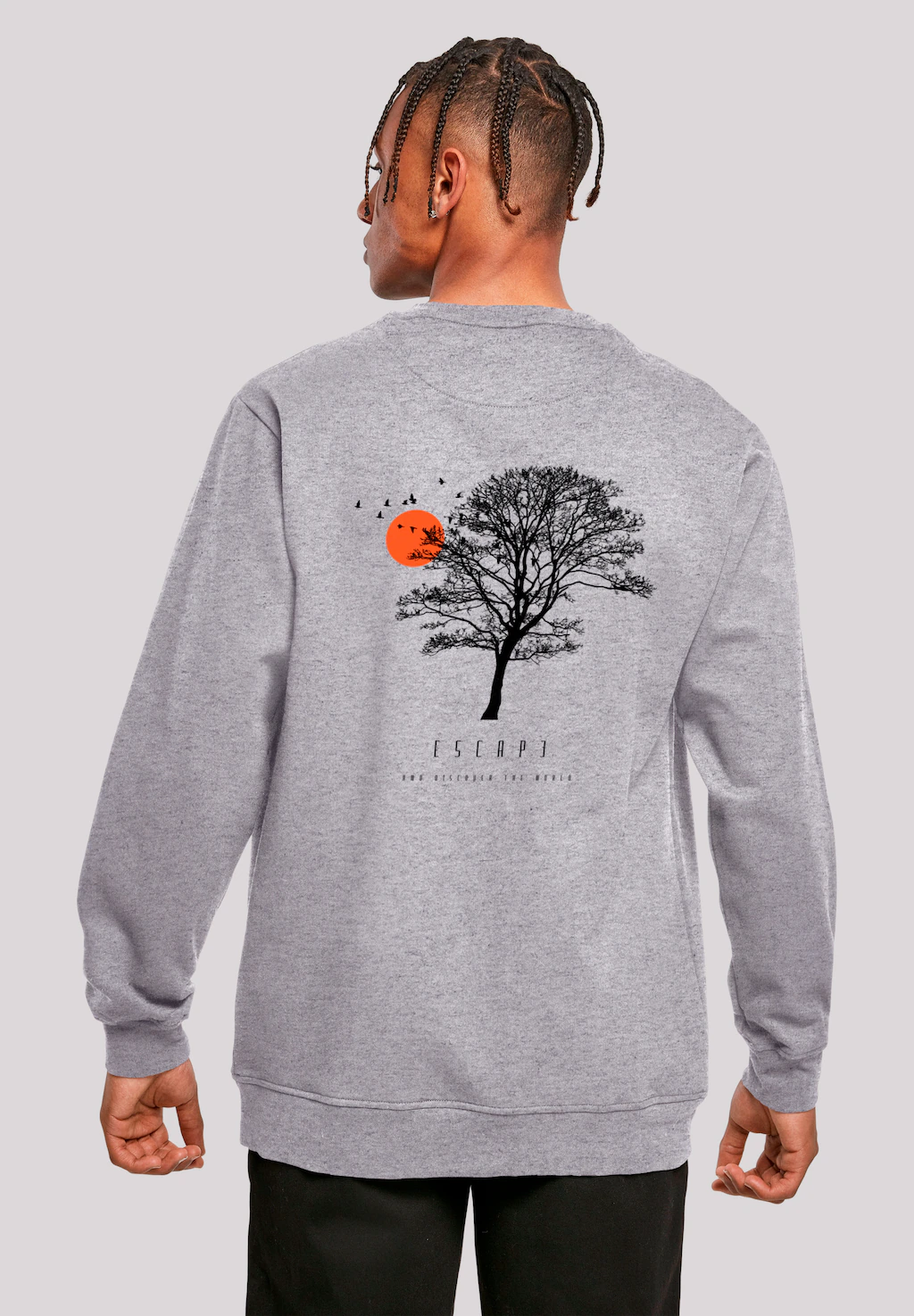 F4NT4STIC Sweatshirt "Escape Discover the World Tree Birds", Premium Qualit günstig online kaufen