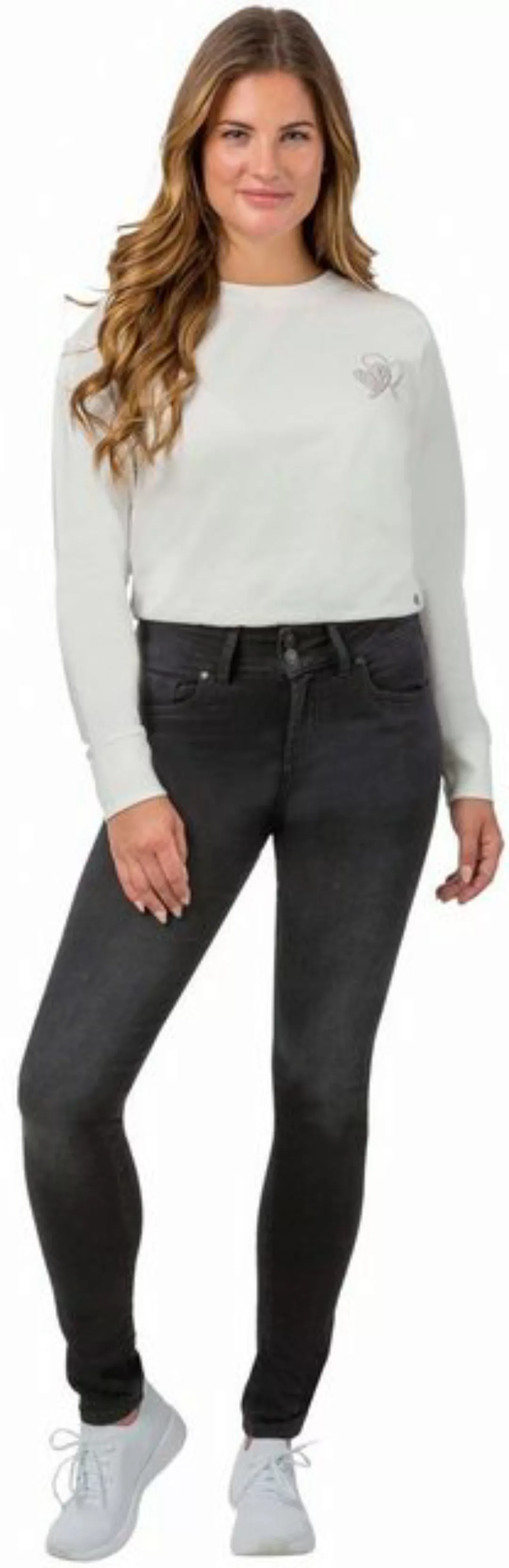 Gio Milano Stretch-Jeans Gio-Elisa 5-Pockets Style günstig online kaufen