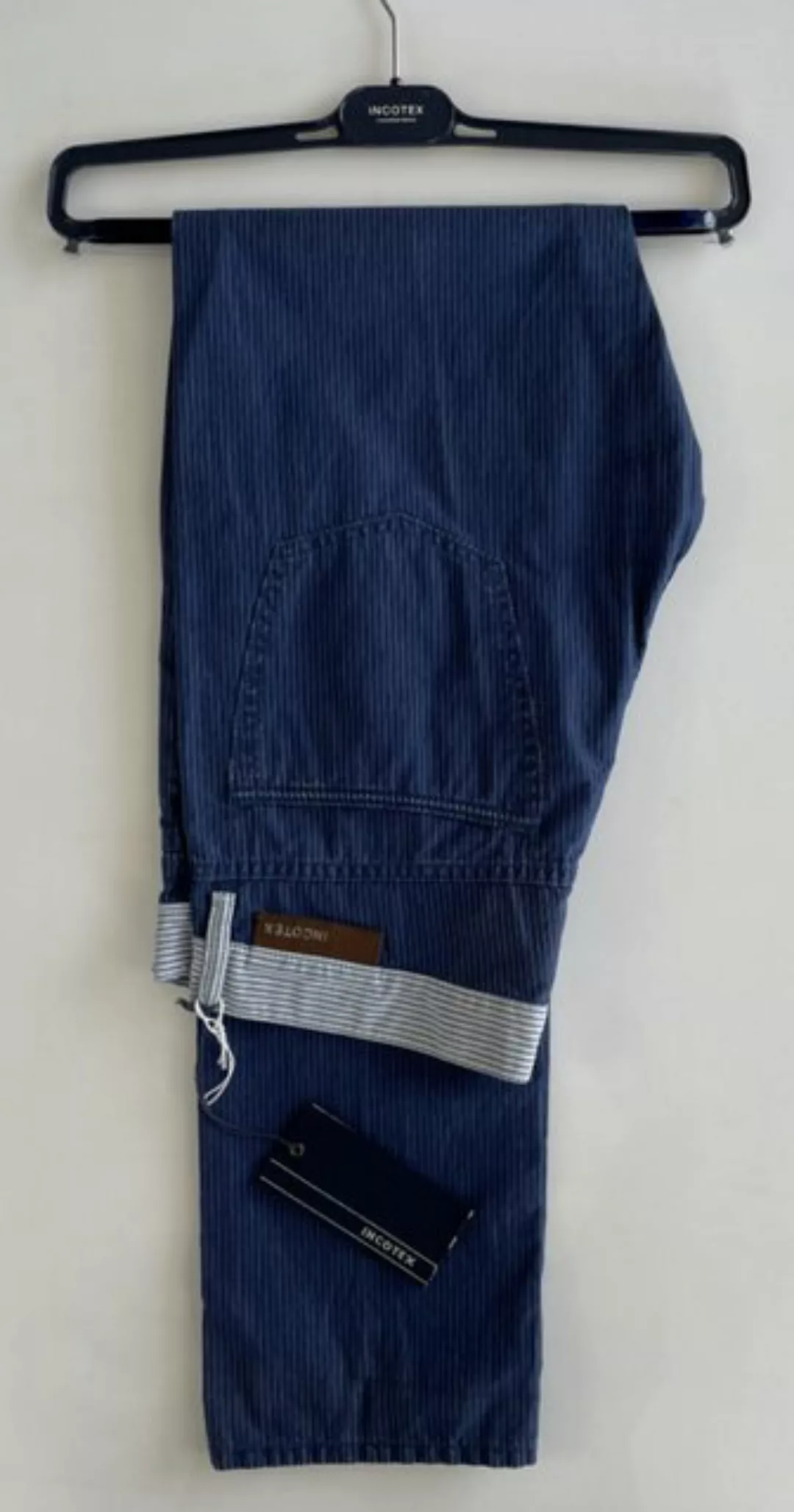 Incotex Loungehose INCOTEX Italy Sky Slim Comfo Cotton 5 Pocket Jeans Trous günstig online kaufen