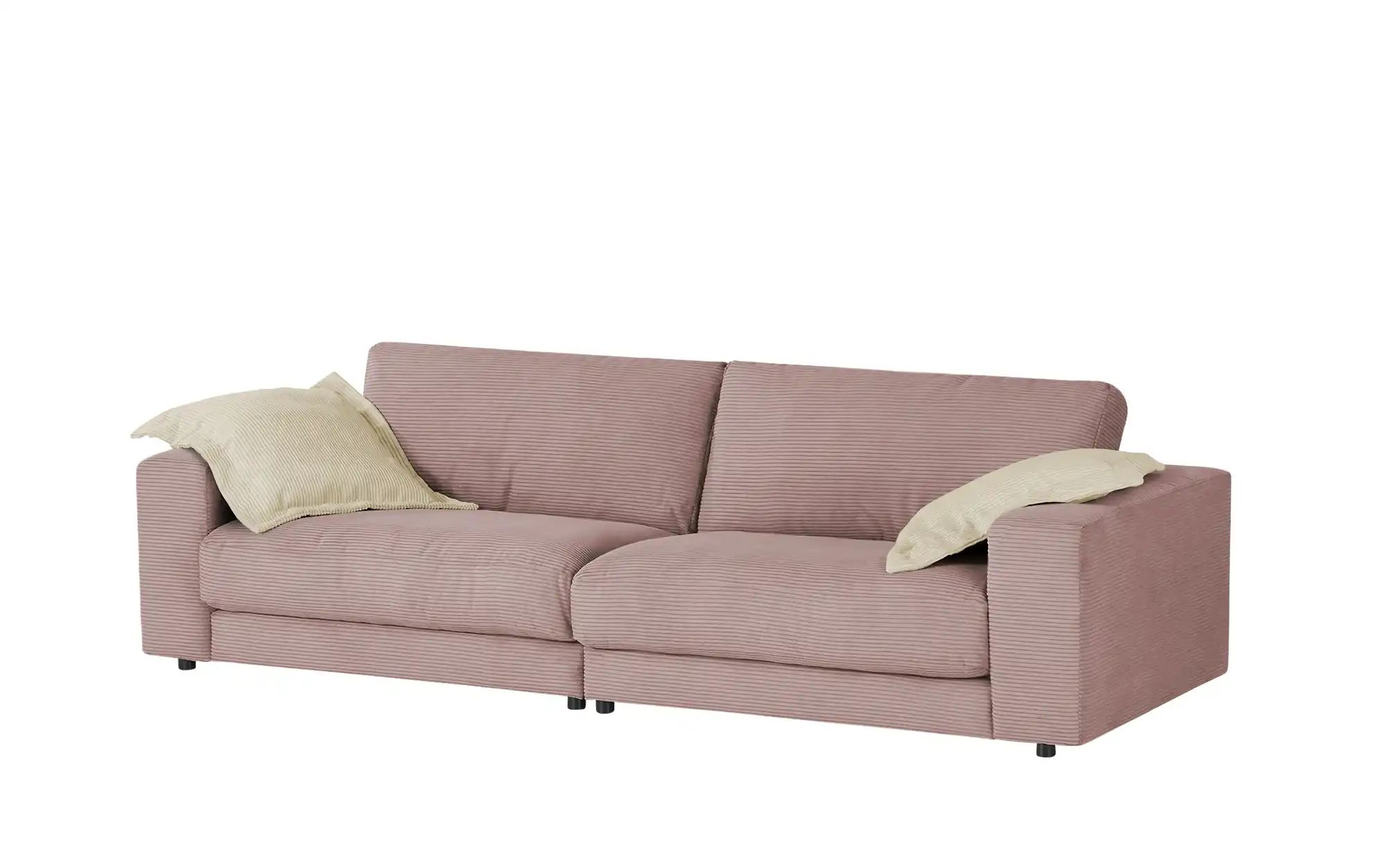 Jette Home Sofa Cord Sila ¦ rosa/pink ¦ Maße (cm): B: 250 H: 85 T: 107 Pols günstig online kaufen