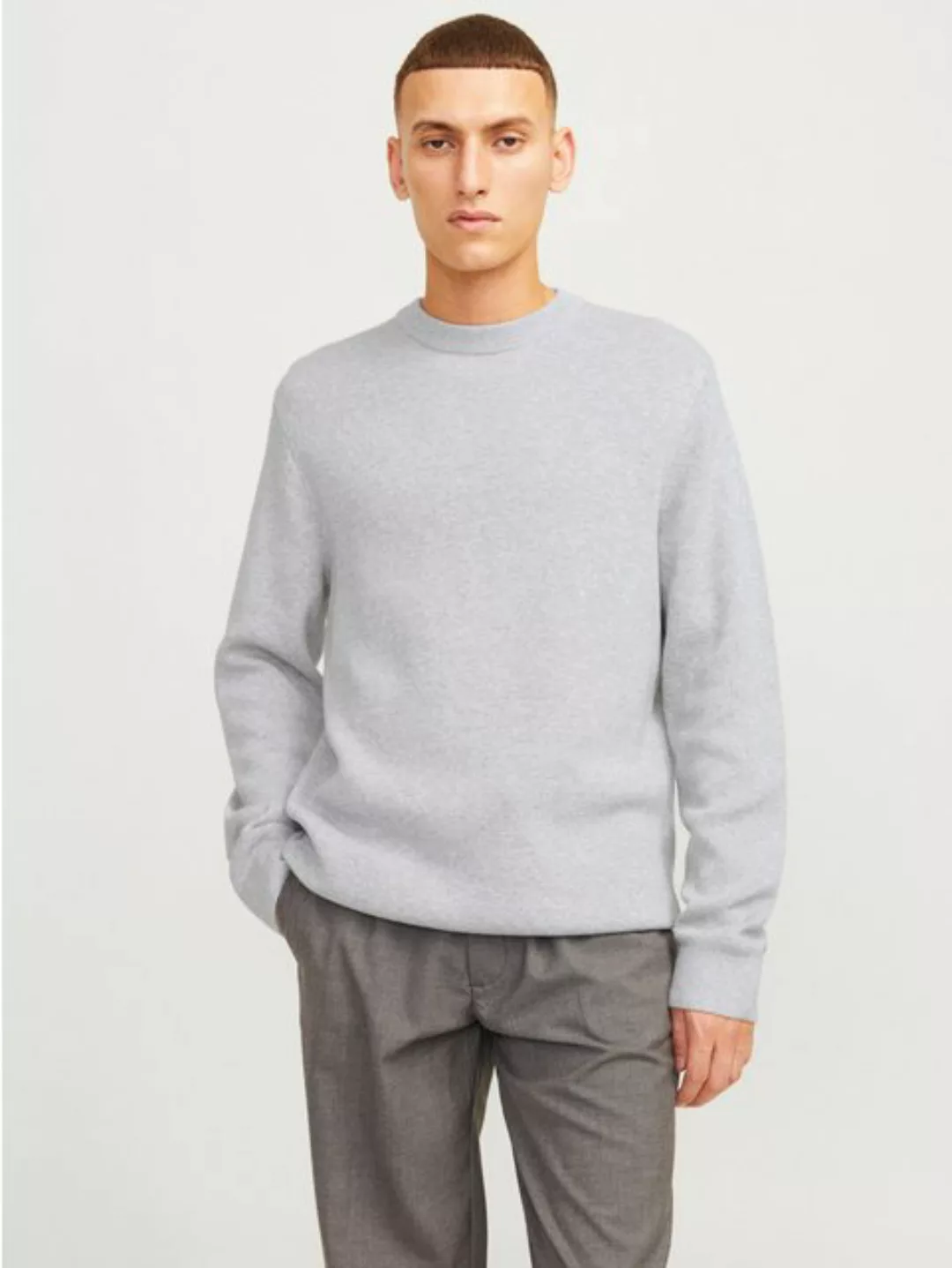 Jack & Jones Strickpullover JPRBLAMILANO STITCH KNIT CREW NECK SN günstig online kaufen