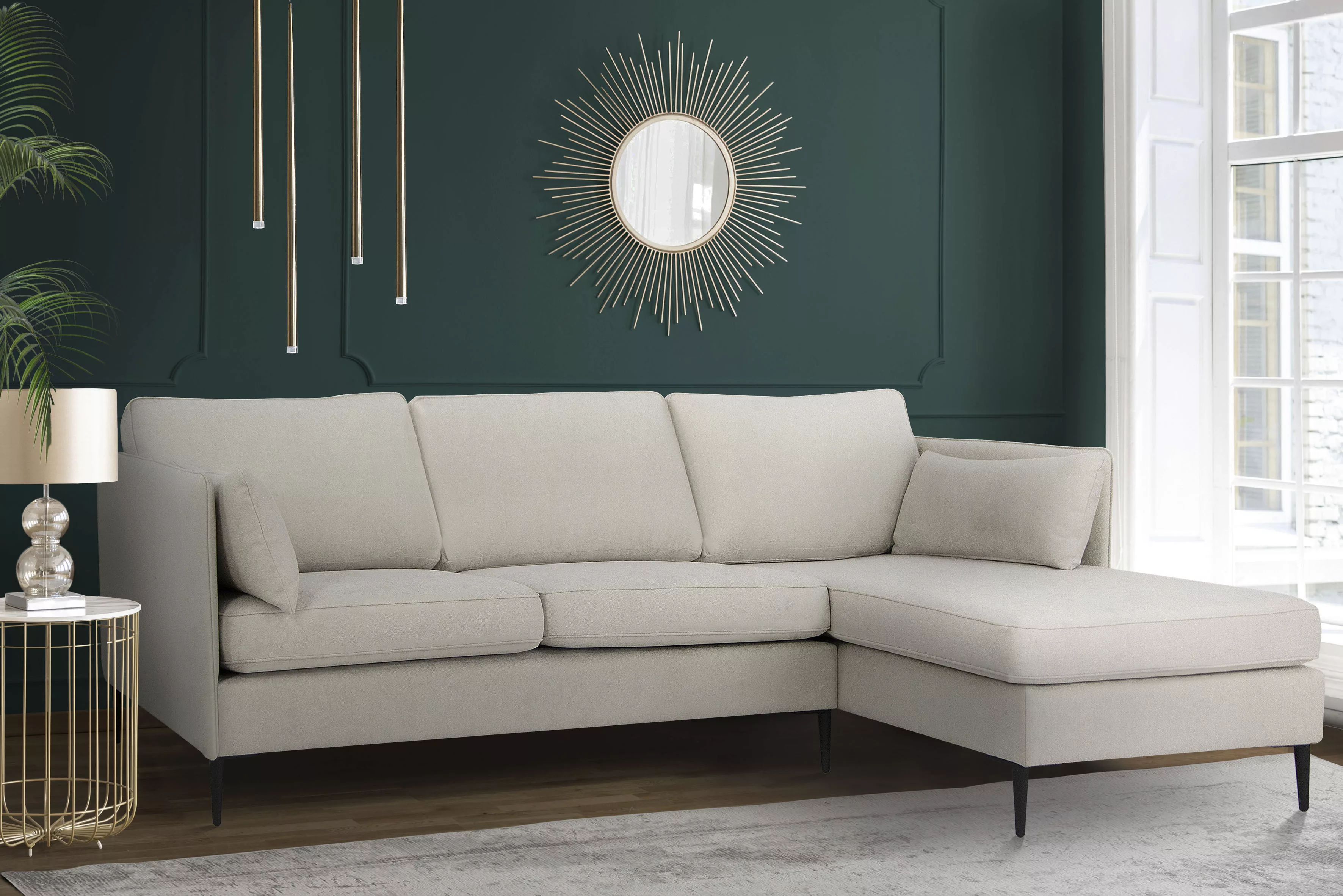 Leonique Ecksofa "Light L-Form" günstig online kaufen