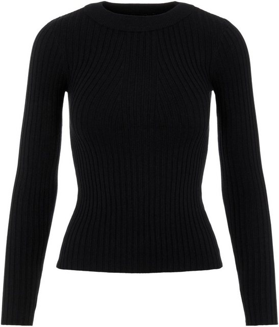 pieces Rundhalspullover PCCRISTA LS O-NECK KNIT NOOS BC günstig online kaufen