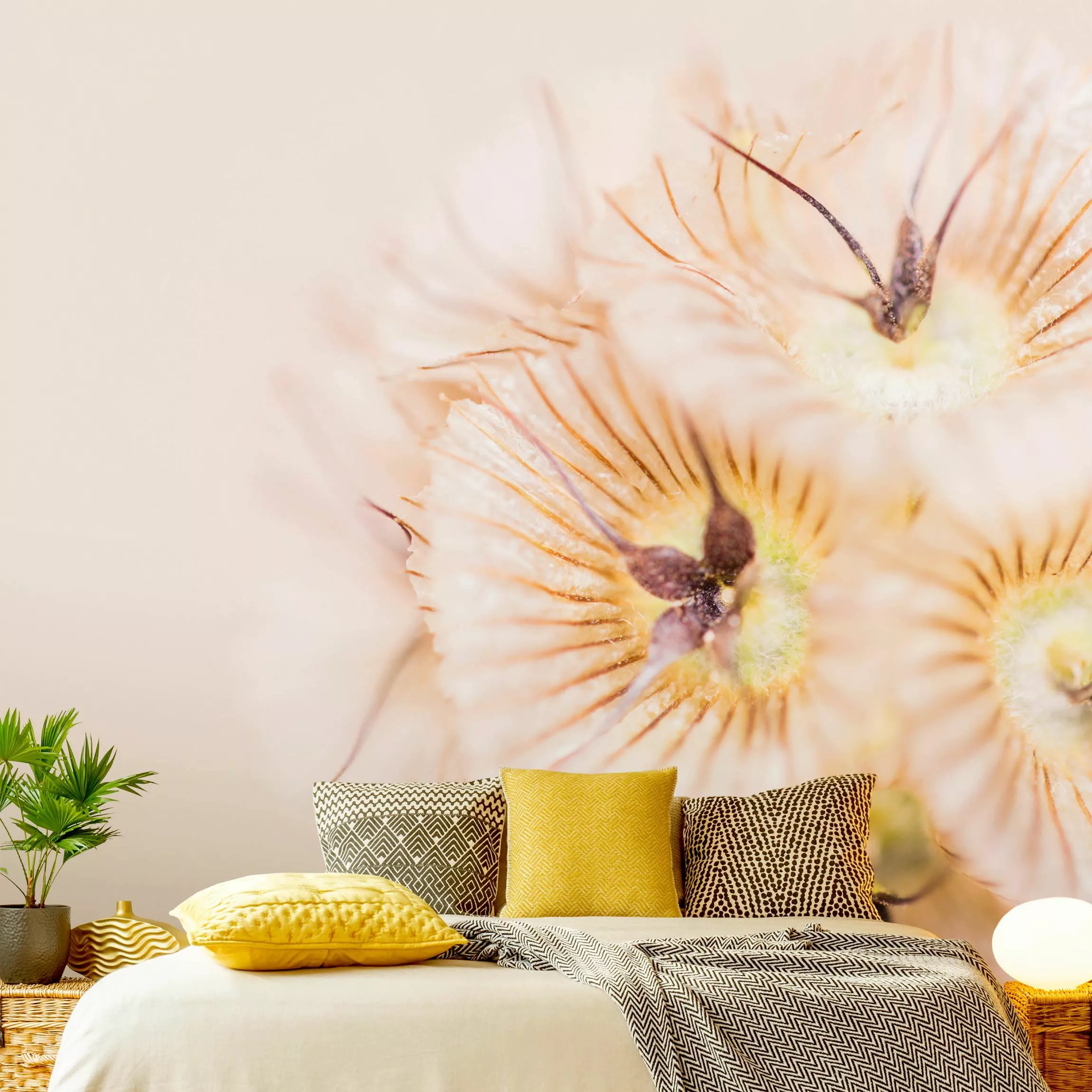 Fototapete Pastellfarbener Blütenstrauß günstig online kaufen