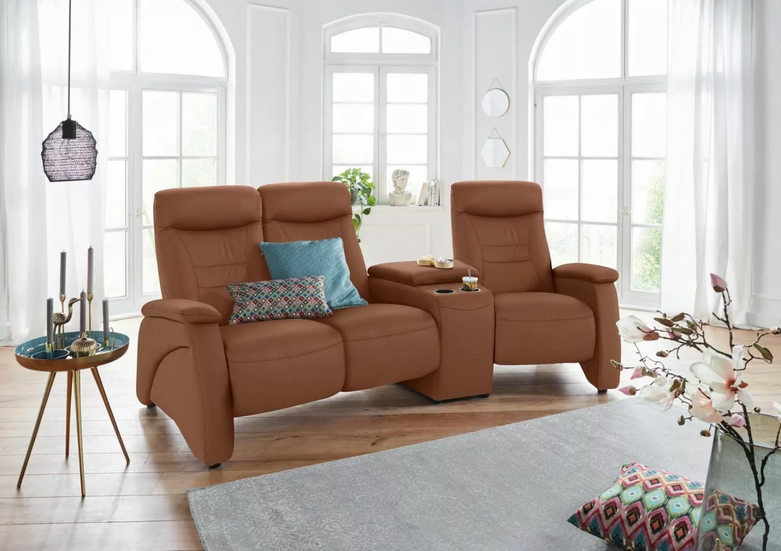 exxpo - sofa fashion 3-Sitzer Ascoli, Kinosofa mit hohem Sitzkomfort, beque günstig online kaufen