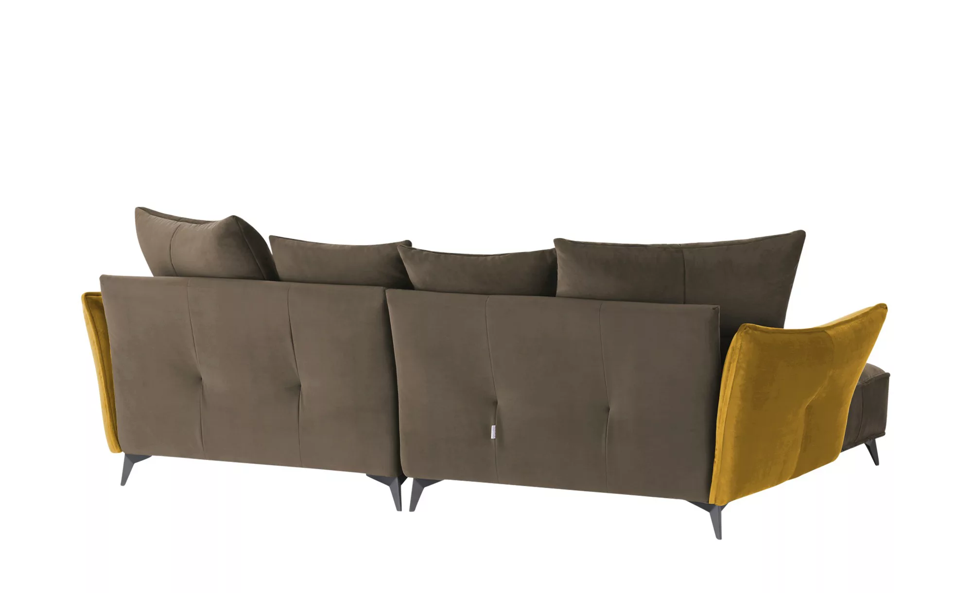 Ecksofa  Crease ¦ braun ¦ Maße (cm): B: 290 H: 80 T: 175 Polstermöbel > Sof günstig online kaufen