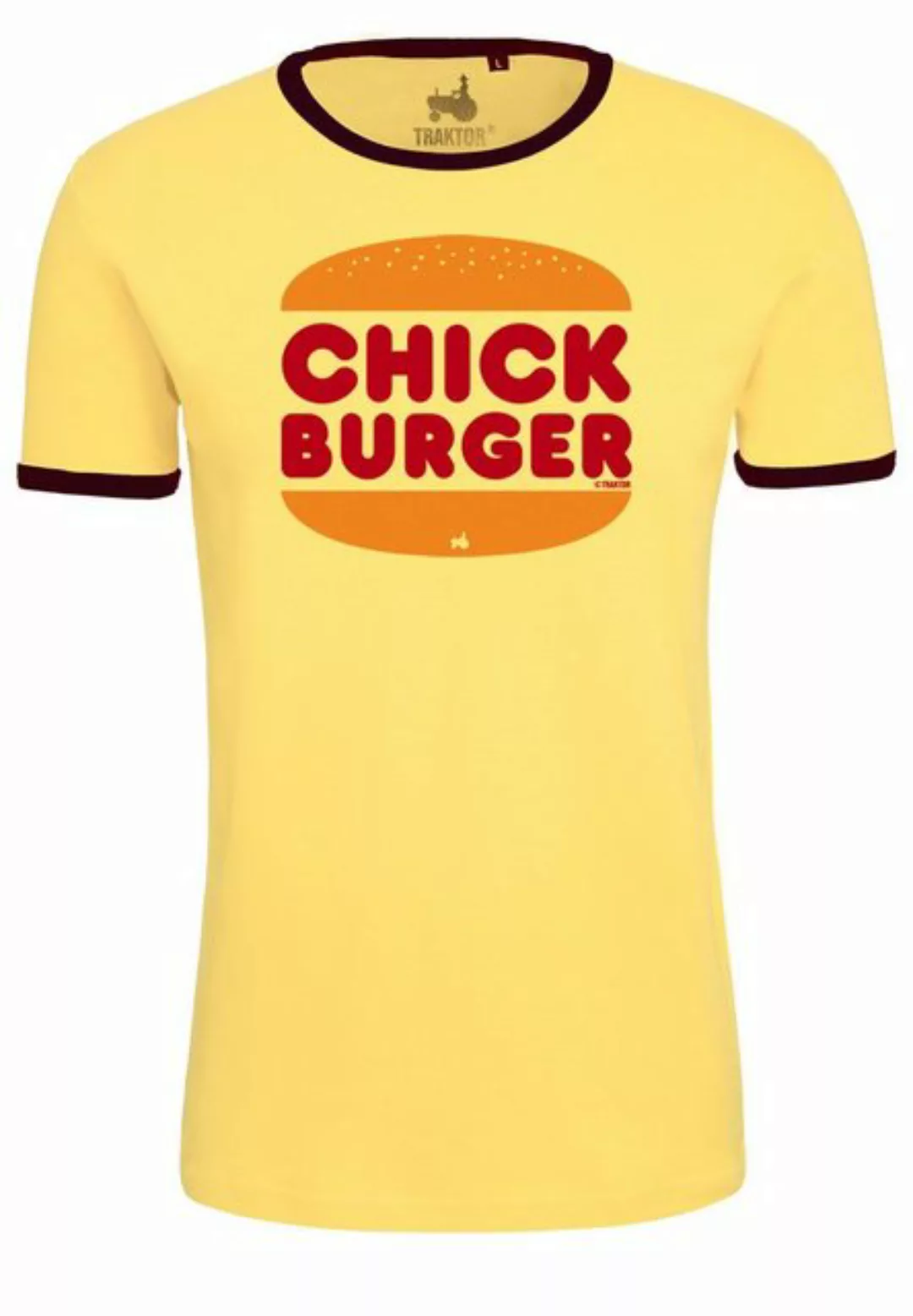 LOGOSHIRT T-Shirt Chick Burger mit lustigem Print günstig online kaufen