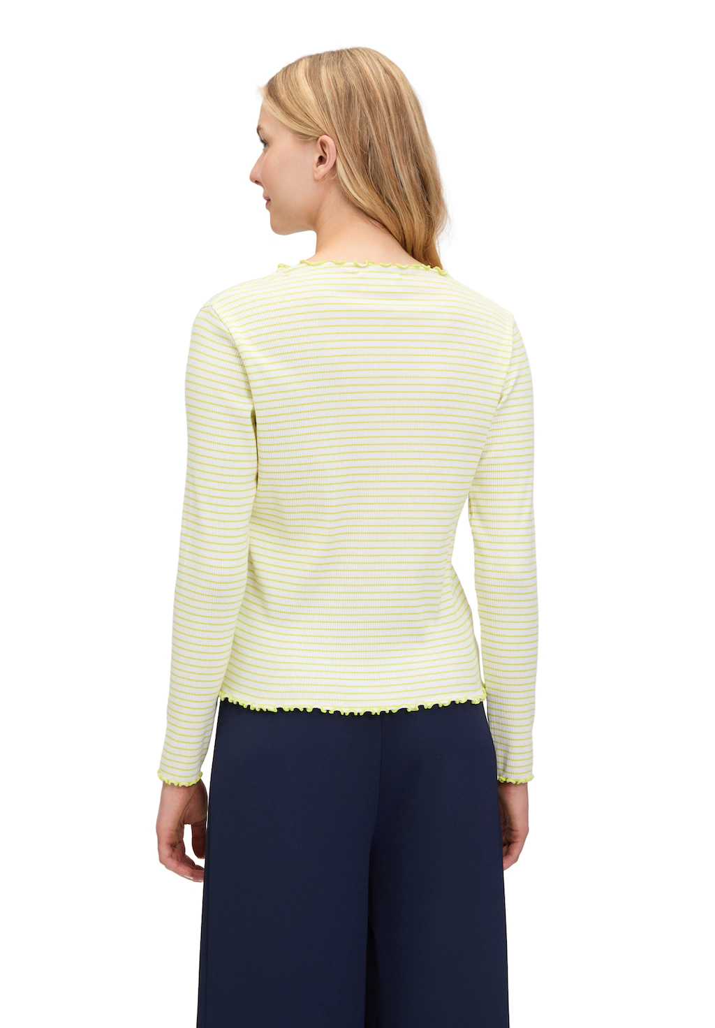 Cartoon Kurzarmshirt "Cartoon Damen Langarm-Shirt mit Kragen", (1 tlg.) günstig online kaufen
