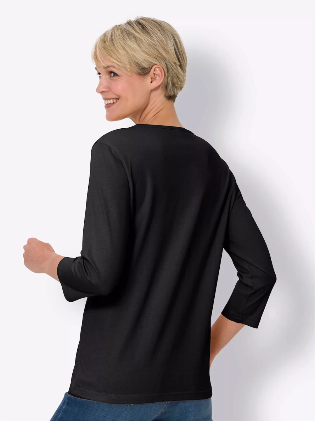 Classic Basics 3/4-Arm-Shirt "3/4-Arm-Shirt" günstig online kaufen