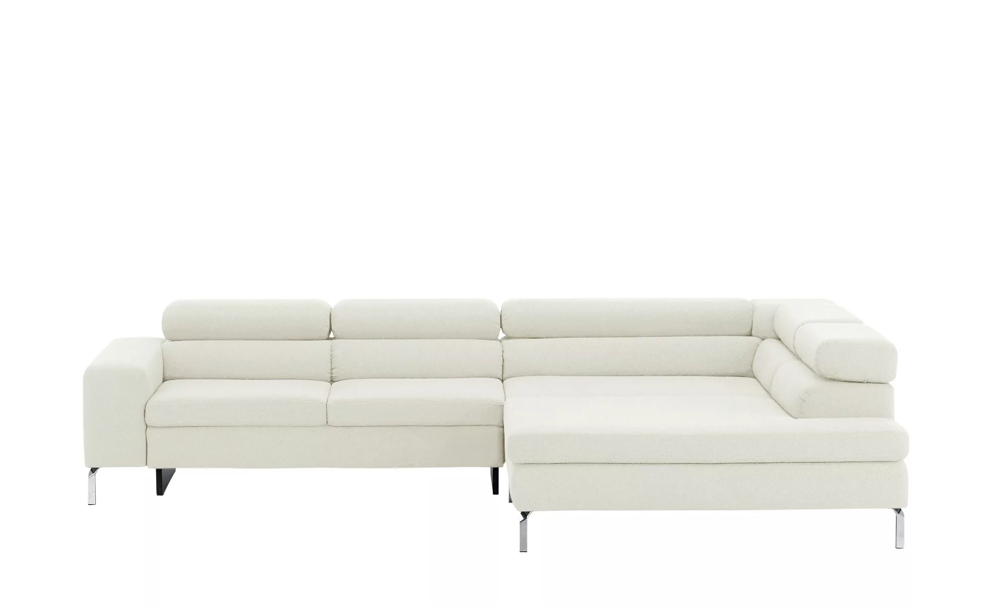 Gallery M Ecksofa  Felicia - weiß - 309 cm - 72 cm - 215 cm - Polstermöbel günstig online kaufen