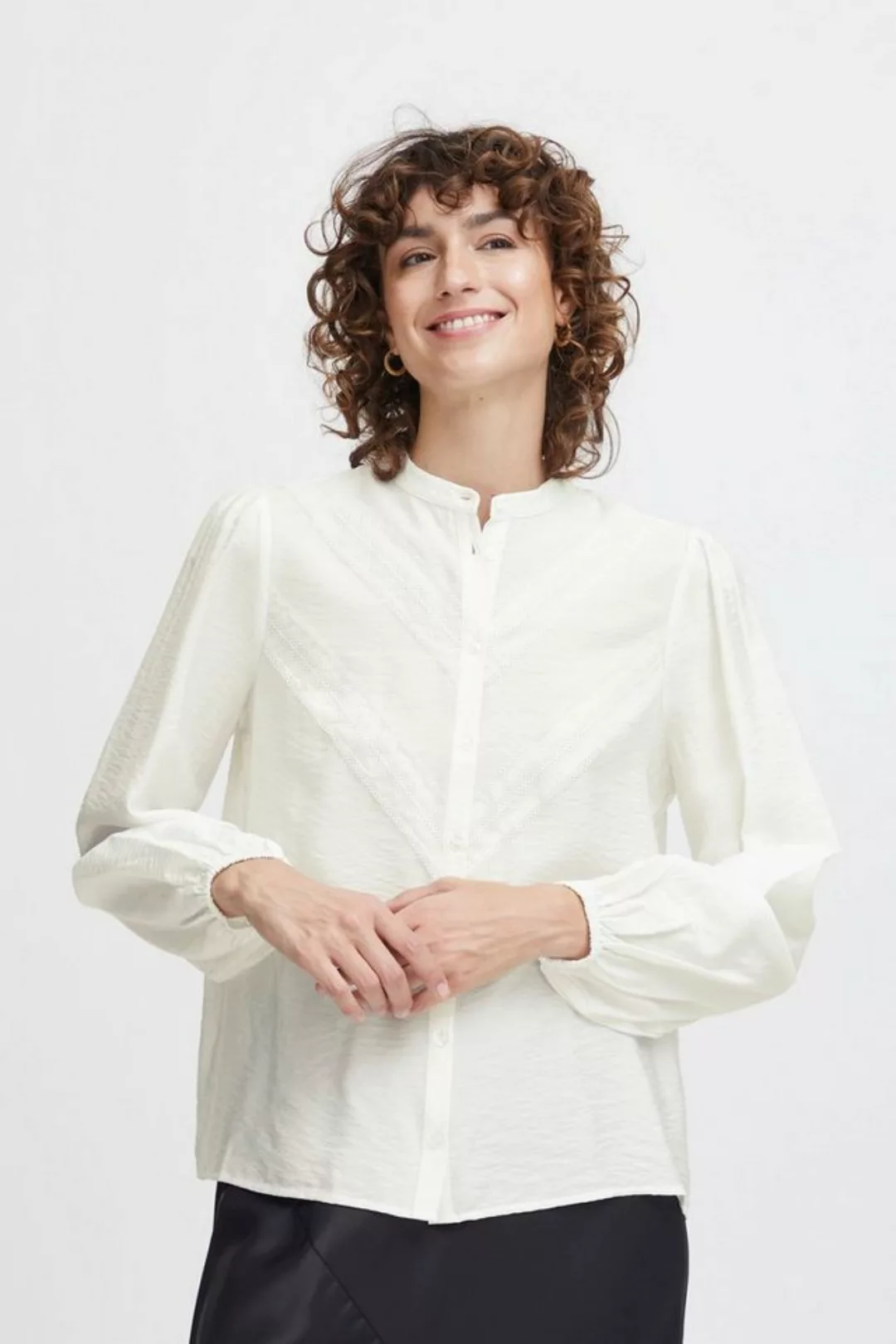 b.young Langarmbluse BYILANO LACE SHIRT - 20813808 günstig online kaufen