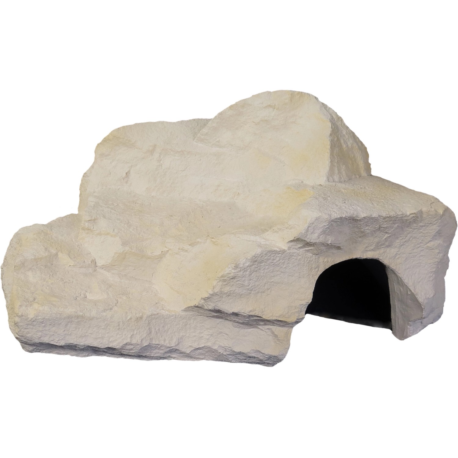 Dekofigur Terraristik Höhle XL1 Sandstein Hell günstig online kaufen