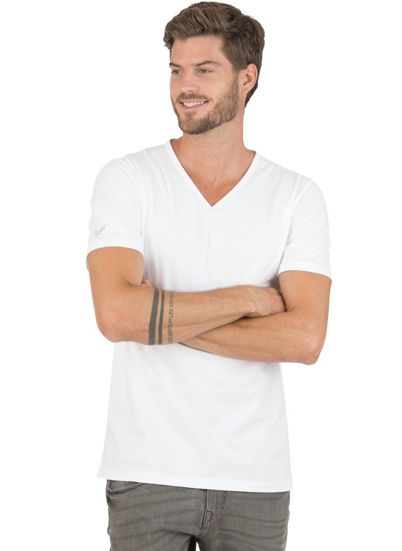 Trigema T-Shirt "TRIGEMA V-Shirt aus 100% Bio-Baumwolle (kbA)", (1 tlg.) günstig online kaufen