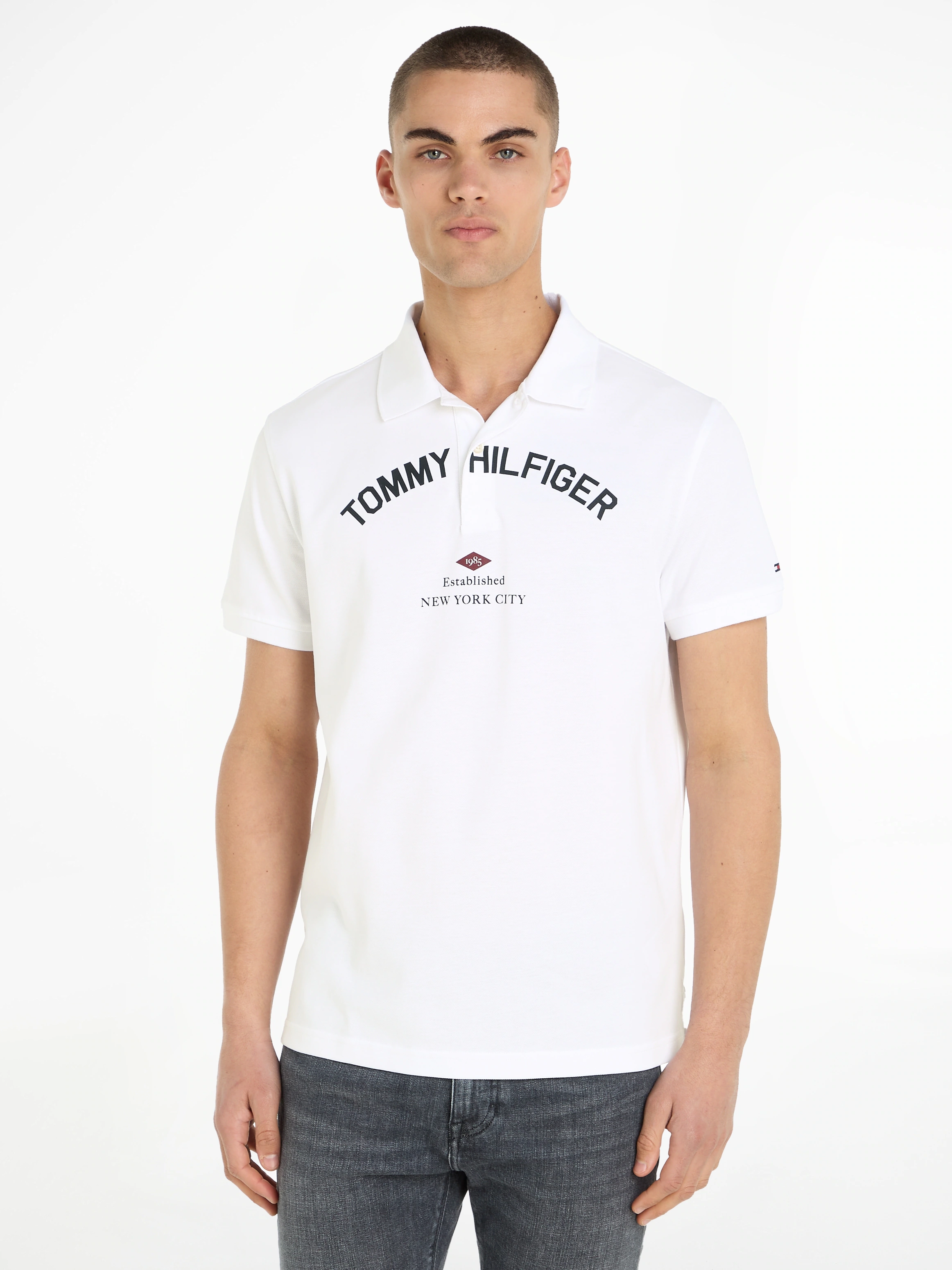 Tommy Hilfiger Poloshirt "GRAPHIC CHEST REG POLO" günstig online kaufen