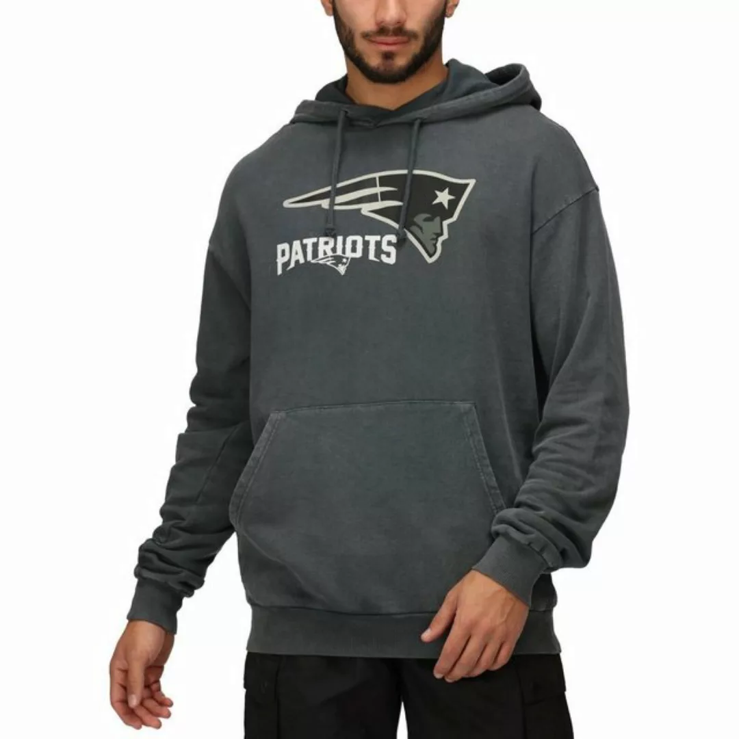 Recovered Kapuzenpullover Re:covered CHROME New England Patriots washed günstig online kaufen