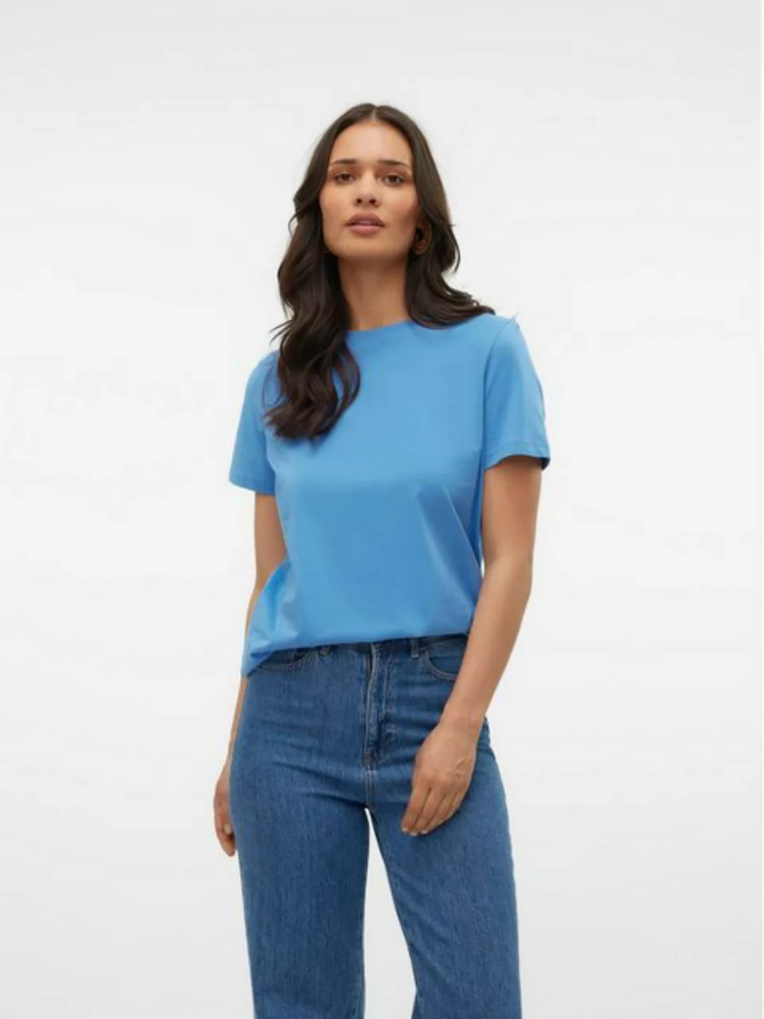 Vero Moda Kurzarmshirt VMPAULINA SS T-SHIRT GA JRS NOOS günstig online kaufen