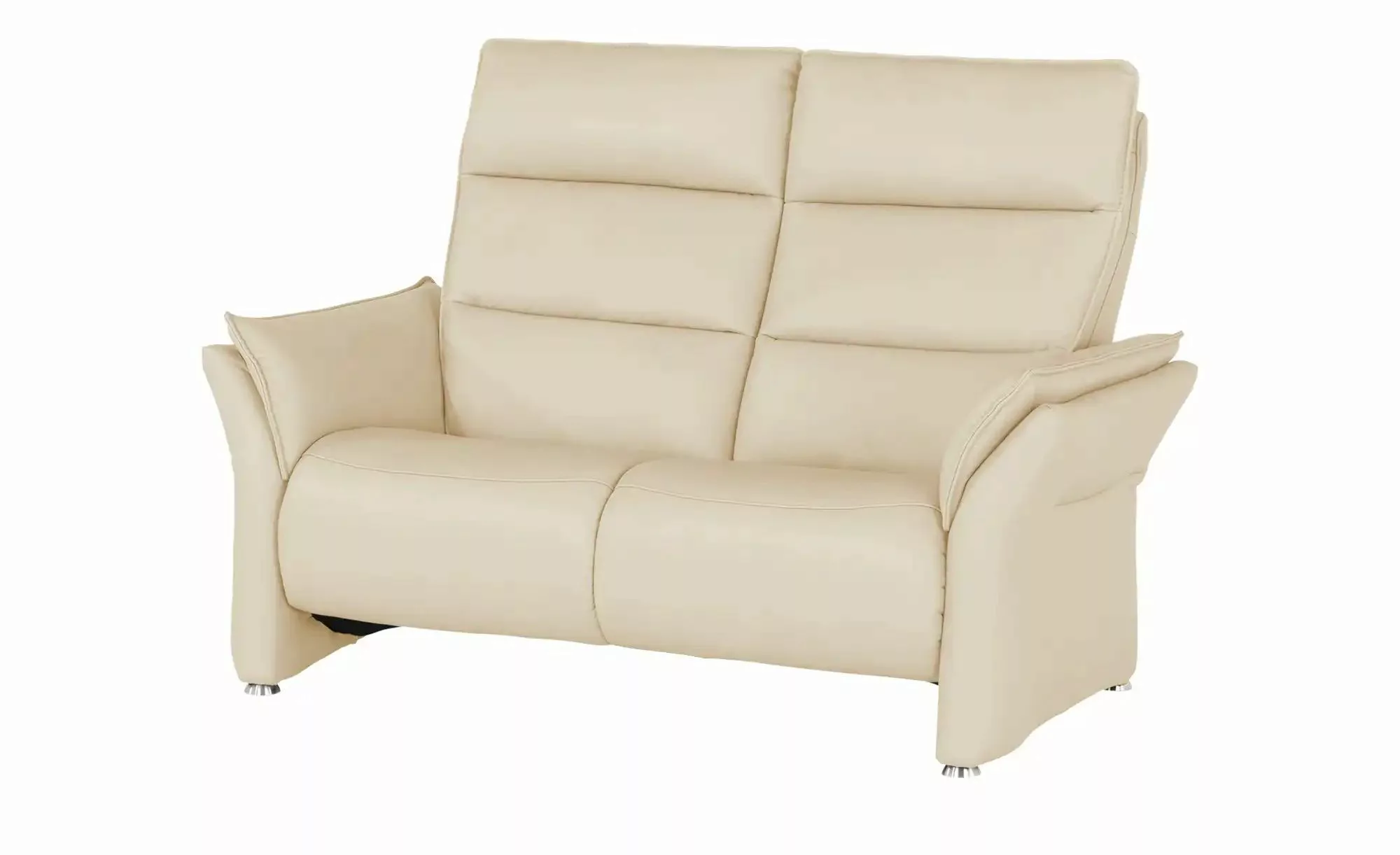 Hukla Ledersofa  Corvina ¦ creme ¦ Maße (cm): B: 154 H: 109 T: 90.0 Polster günstig online kaufen