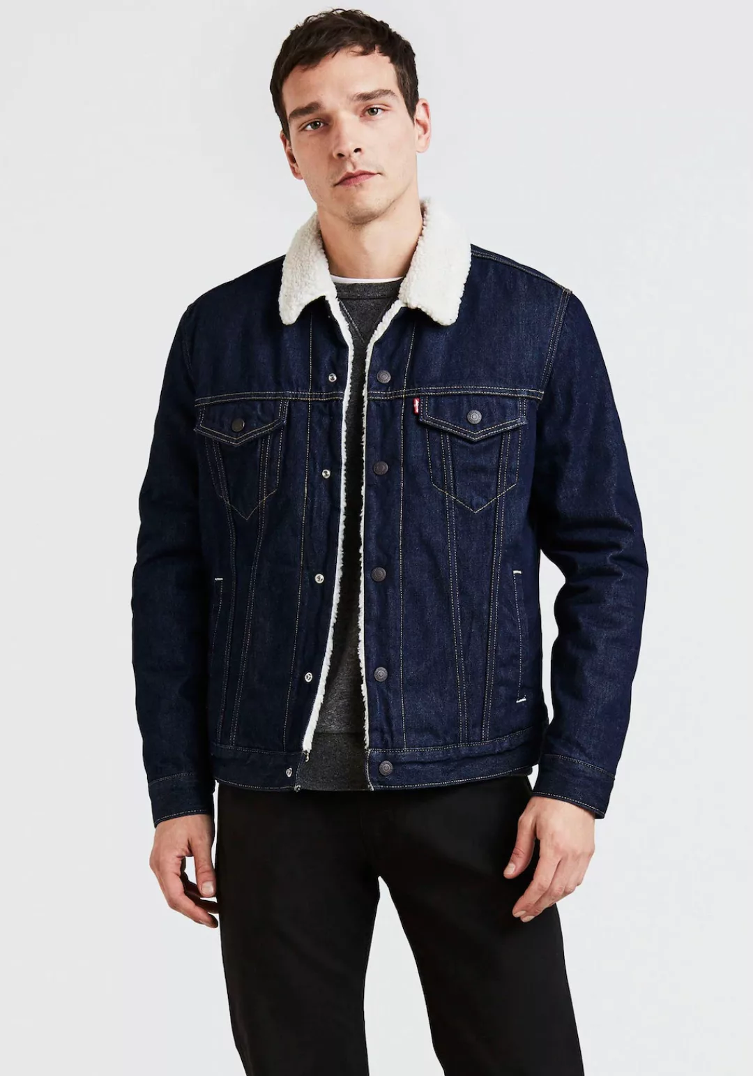 Levis Kurzjacke "SHERPA", mit Sherpa Fütterung günstig online kaufen