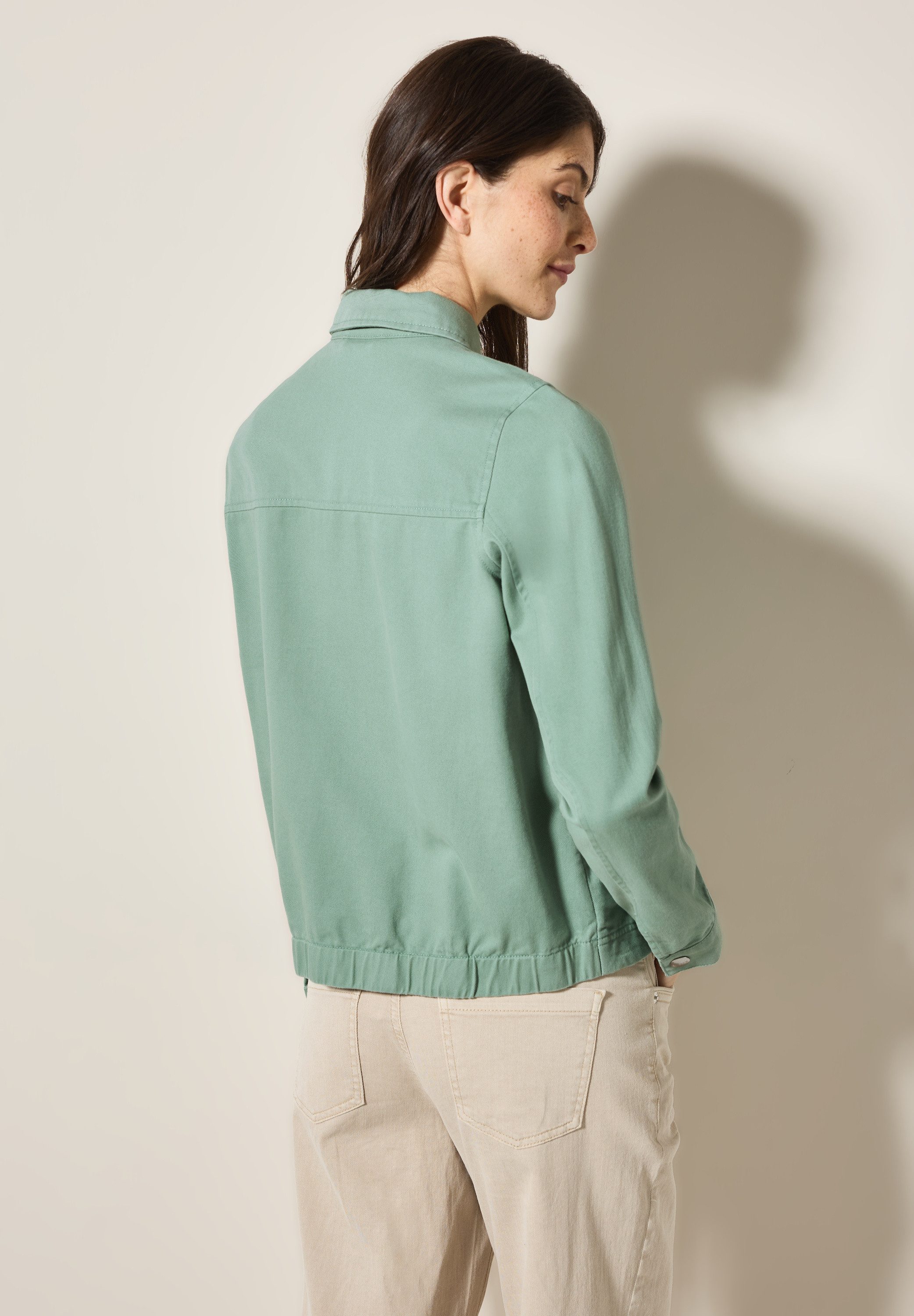 STREET ONE Kurzjacke mit Elastiksaum günstig online kaufen