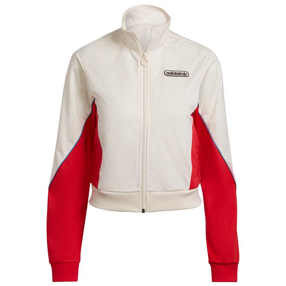 Adidas Originals Jacke 38 Wonder White / Vivid Red günstig online kaufen