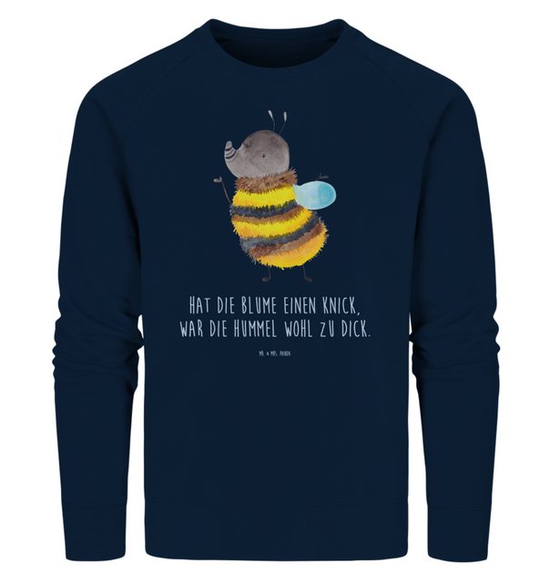 Mr. & Mrs. Panda Longpullover Größe S Hummel flauschig - French Navy - Gesc günstig online kaufen