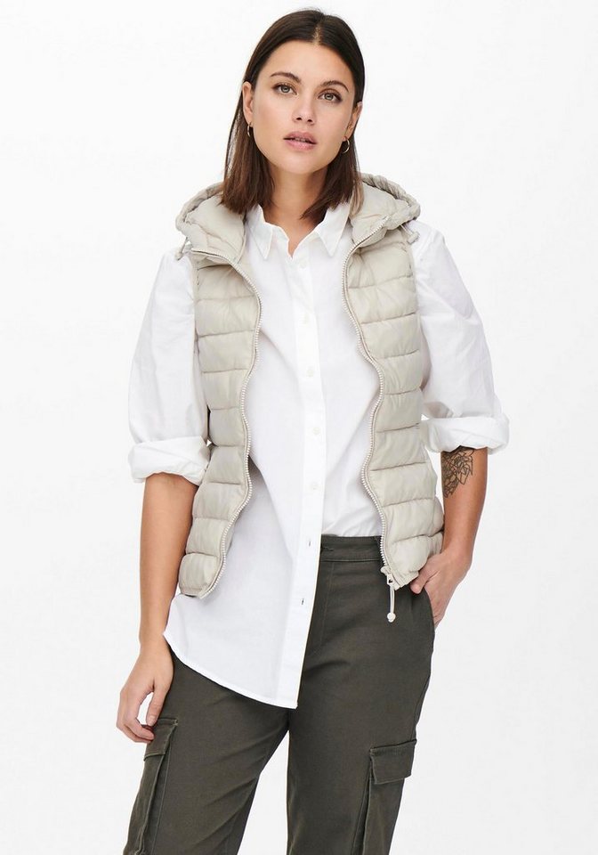 ONLY Steppweste ONLNEWTAHOE HOOD WAISTCOAT OTW NOOS günstig online kaufen